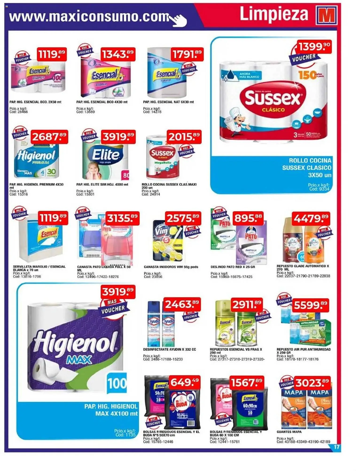 Ofertas de Catálogo Maxiconsumo 14 de abril al 20 de abril 2025 - Página 17 del catálogo