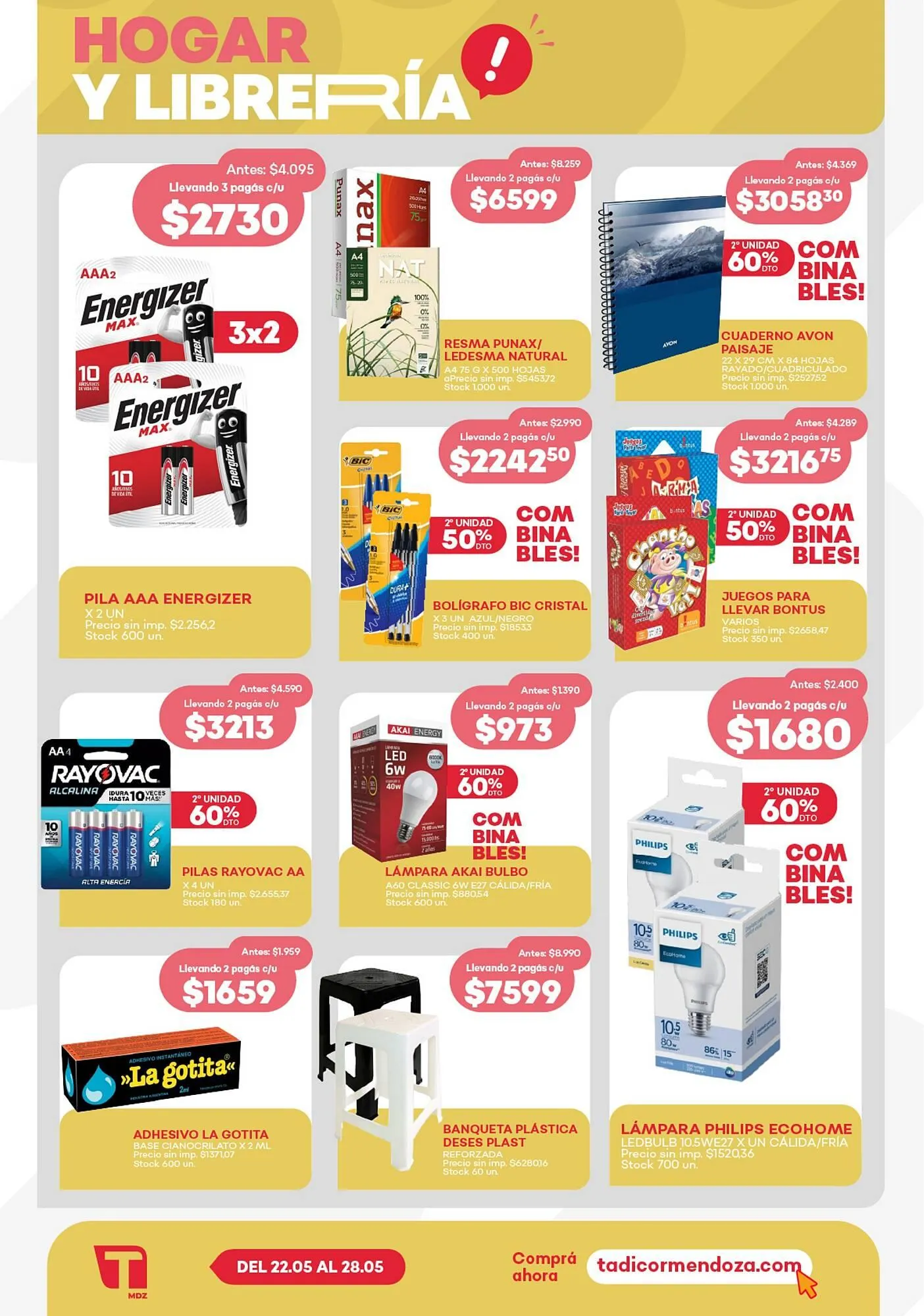 Ofertas de Catálogo Supermercados Tadicor 21 de mayo al 28 de mayo 2025 - Página 9 del catálogo