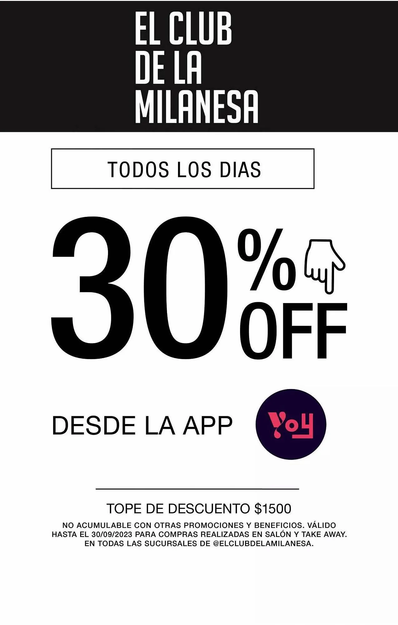 Ofertas de Catálogo El Club De La Milanesa 1 de agosto al 31 de agosto 2023 - Página 8 del catálogo