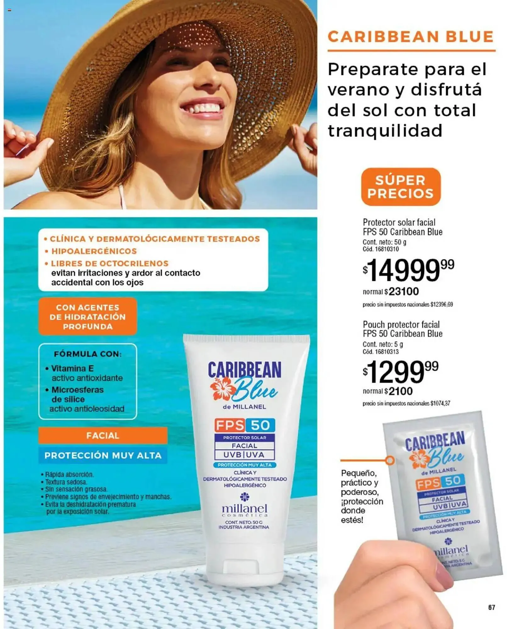 Ofertas de Catálogo Millanel Cosmética 15 de septiembre al 20 de octubre 2025 - Página 67 del catálogo