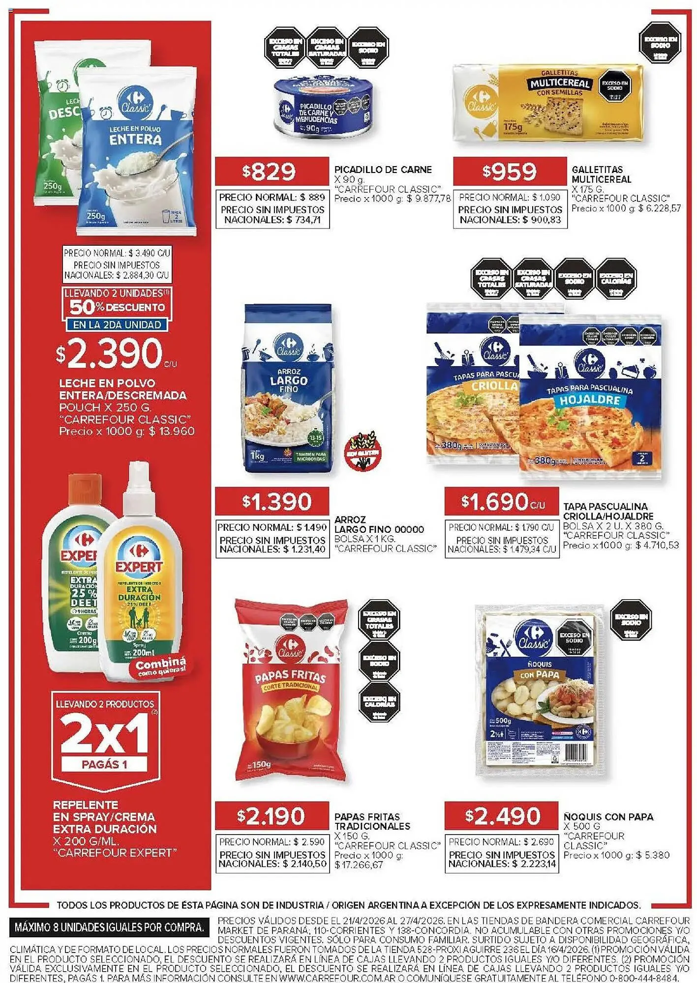 Ofertas de Folleto Carrefour Market 21 de abril al 27 de abril 2026 - Página 3 del catálogo