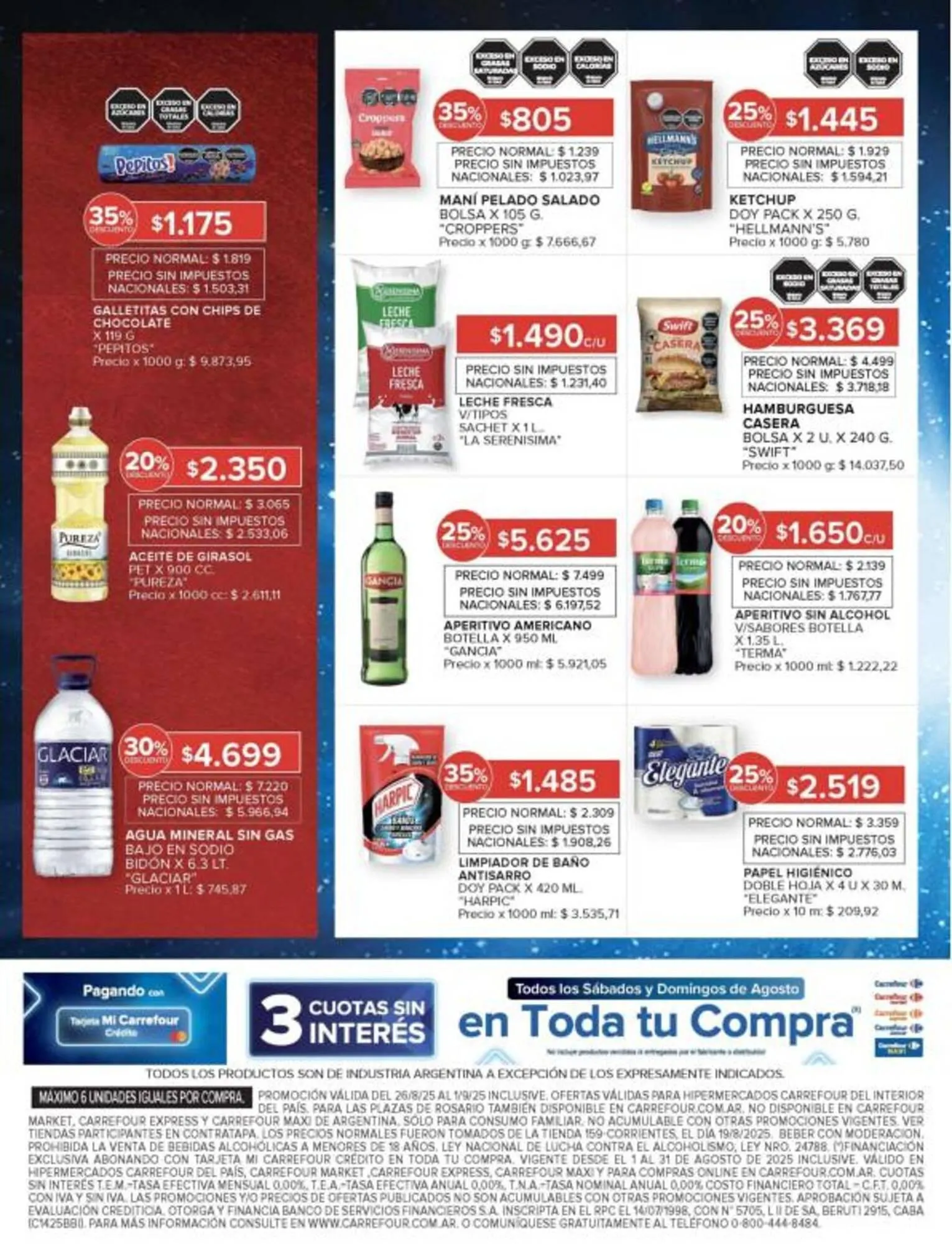 Ofertas de Catálogo Carrefour 26 de agosto al 1 de septiembre 2025 - Página 12 del catálogo