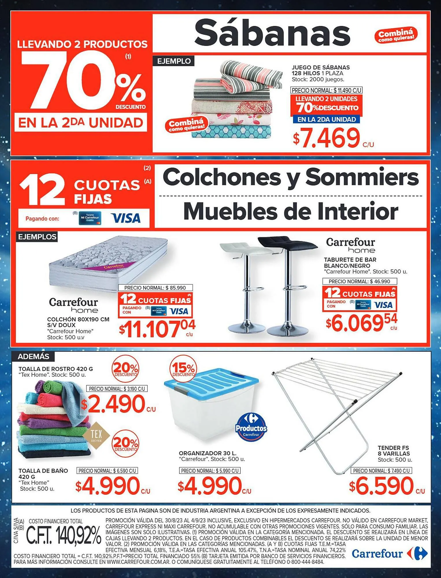 Ofertas de Catálogo Carrefour 30 de agosto al 4 de septiembre 2023 - Página 13 del catálogo
