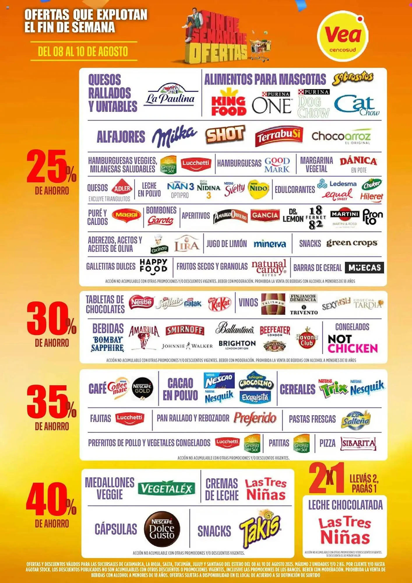 Ofertas de Catálogo Supermercados Vea 8 de agosto al 11 de agosto 2025 - Página 4 del catálogo