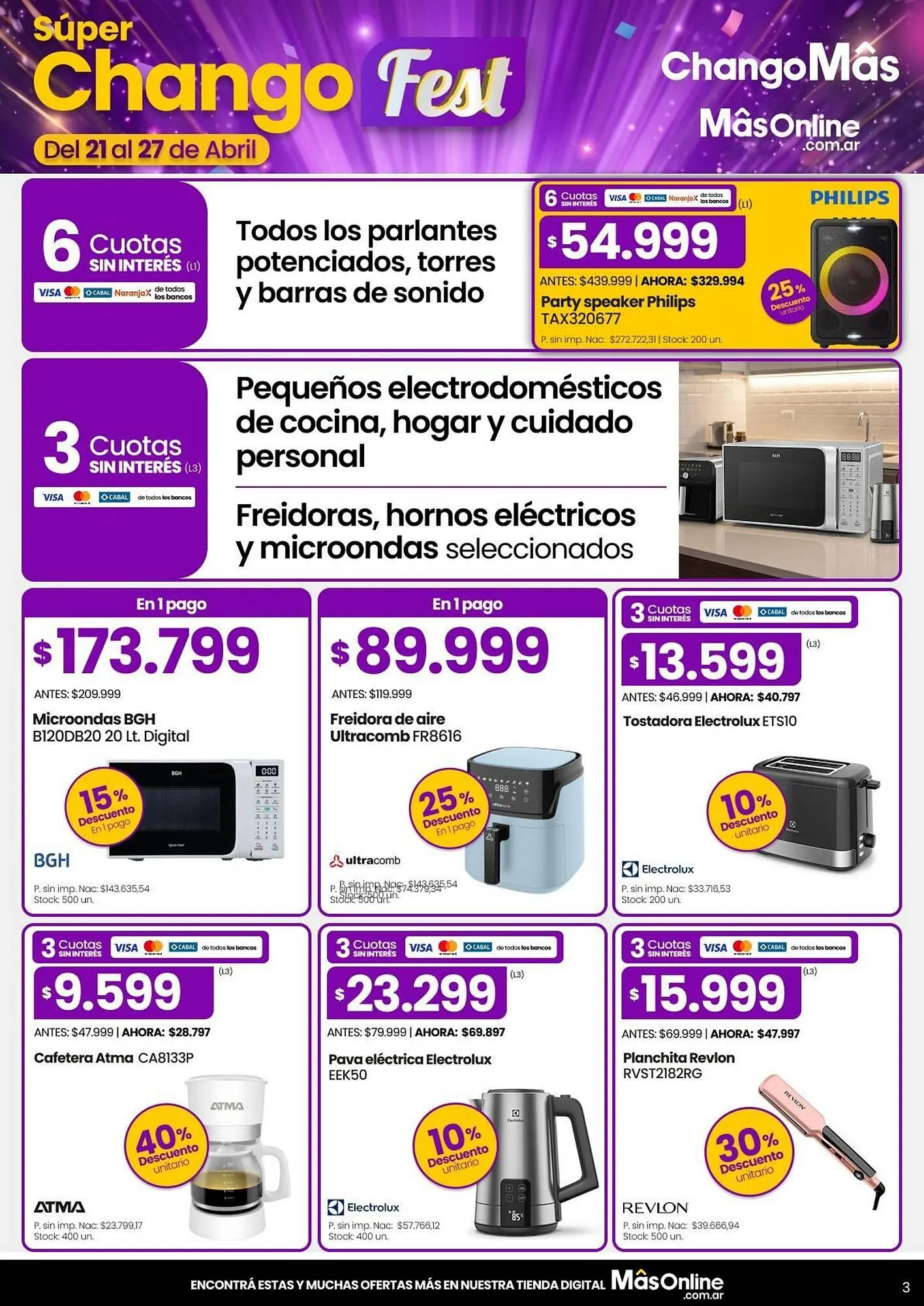 Ofertas de Catálogo Punto Mayorista 21 de abril al 27 de abril 2026 - Página 3 del catálogo