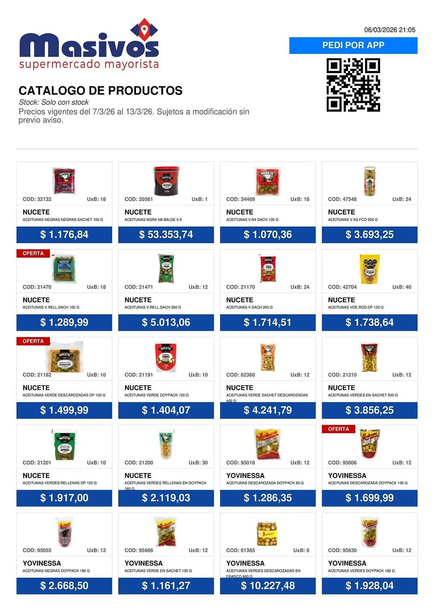 Ofertas de Catálogo Masivos 7 de marzo al 13 de marzo 2026 - Página 100 del catálogo