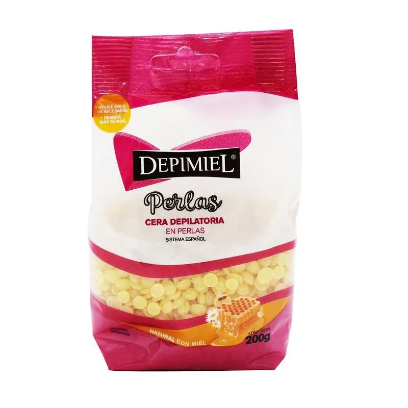 Cera Depilatoria Demipiel en Perlas Natural x 200 g