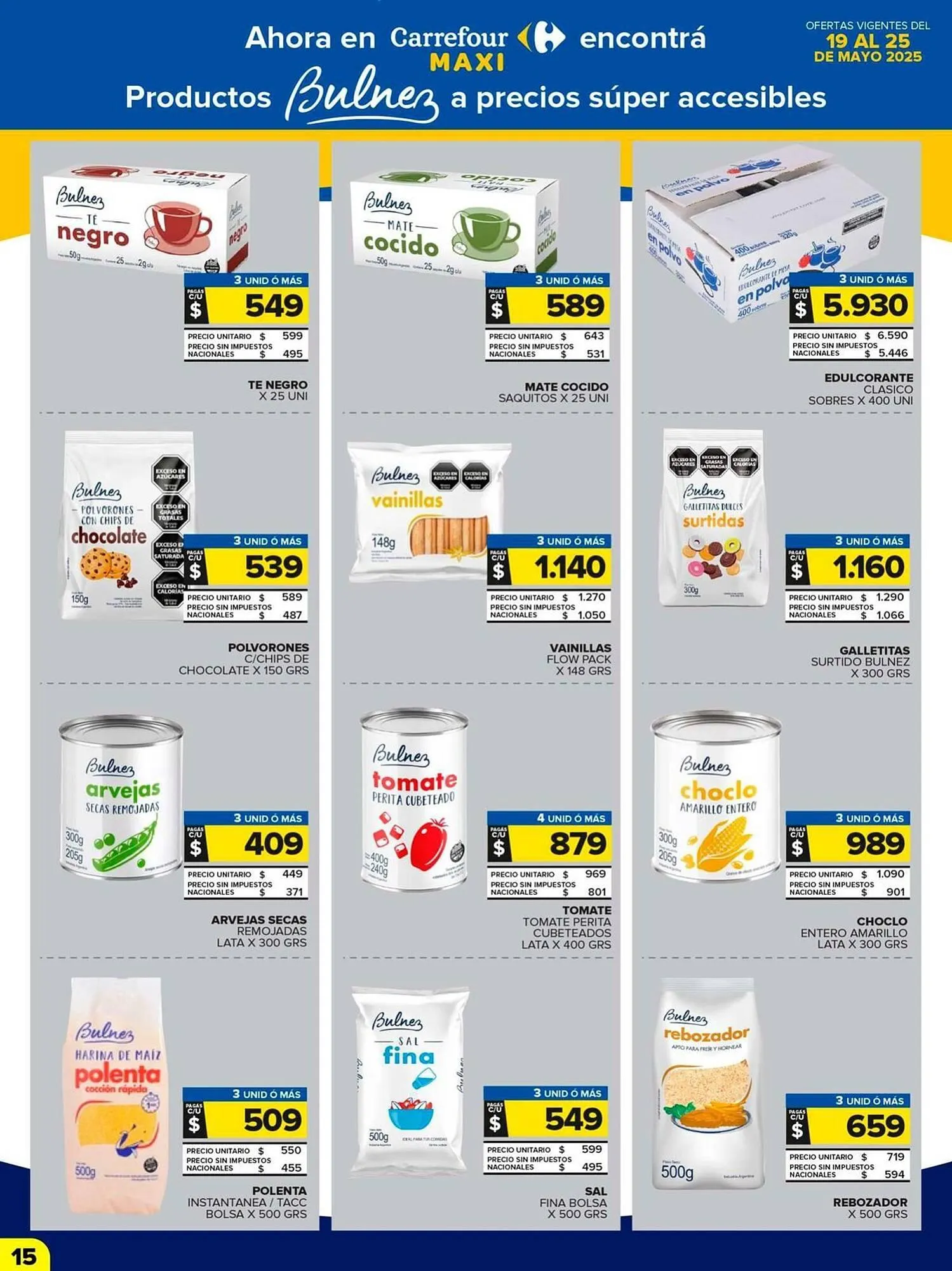 Ofertas de Catálogo Carrefour Maxi 26 de mayo al 28 de mayo 2025 - Página 15 del catálogo