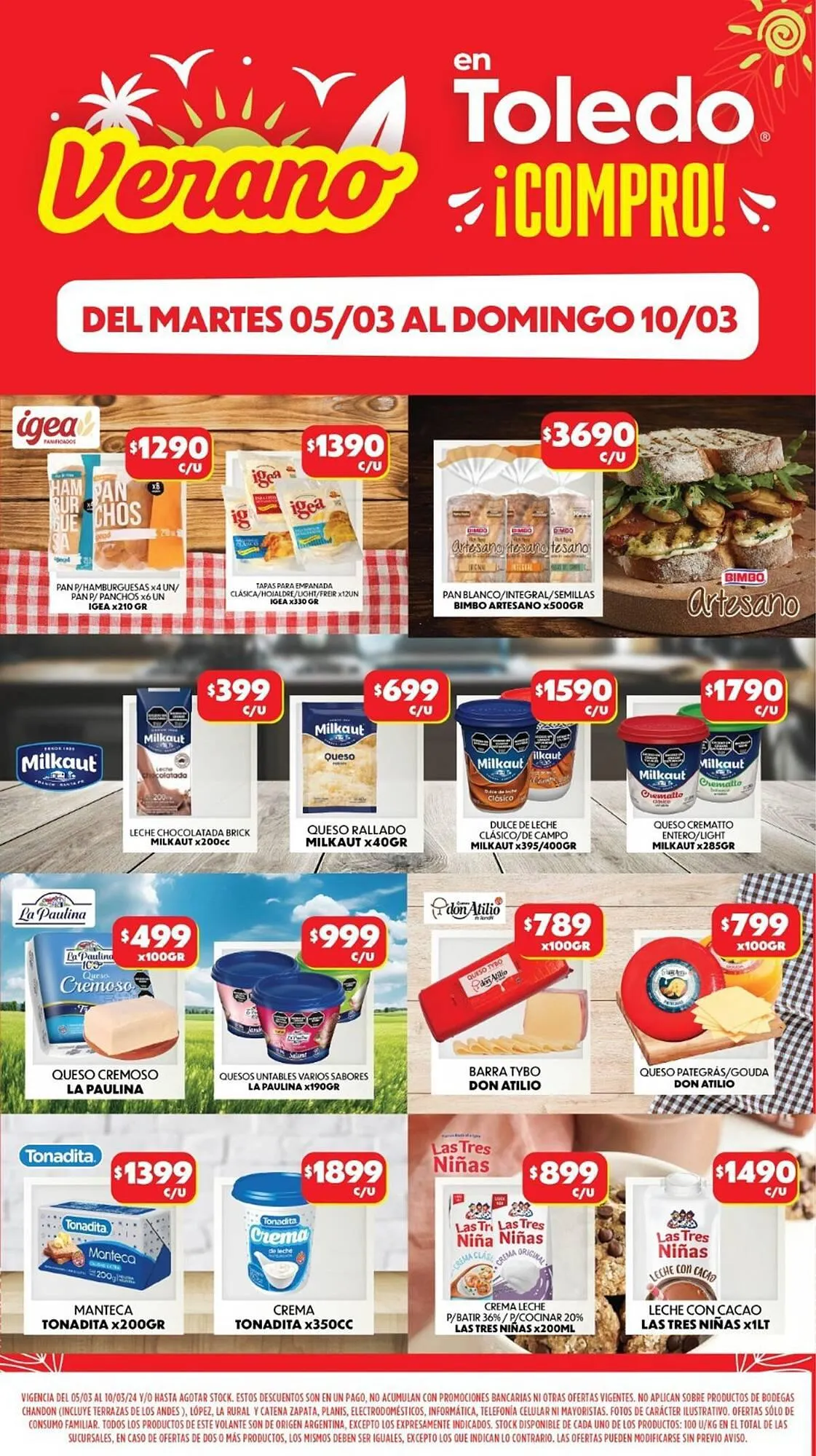 Ofertas de Catálogo Supermercados Toledo 5 de marzo al 10 de marzo 2024 - Página 2 del catálogo