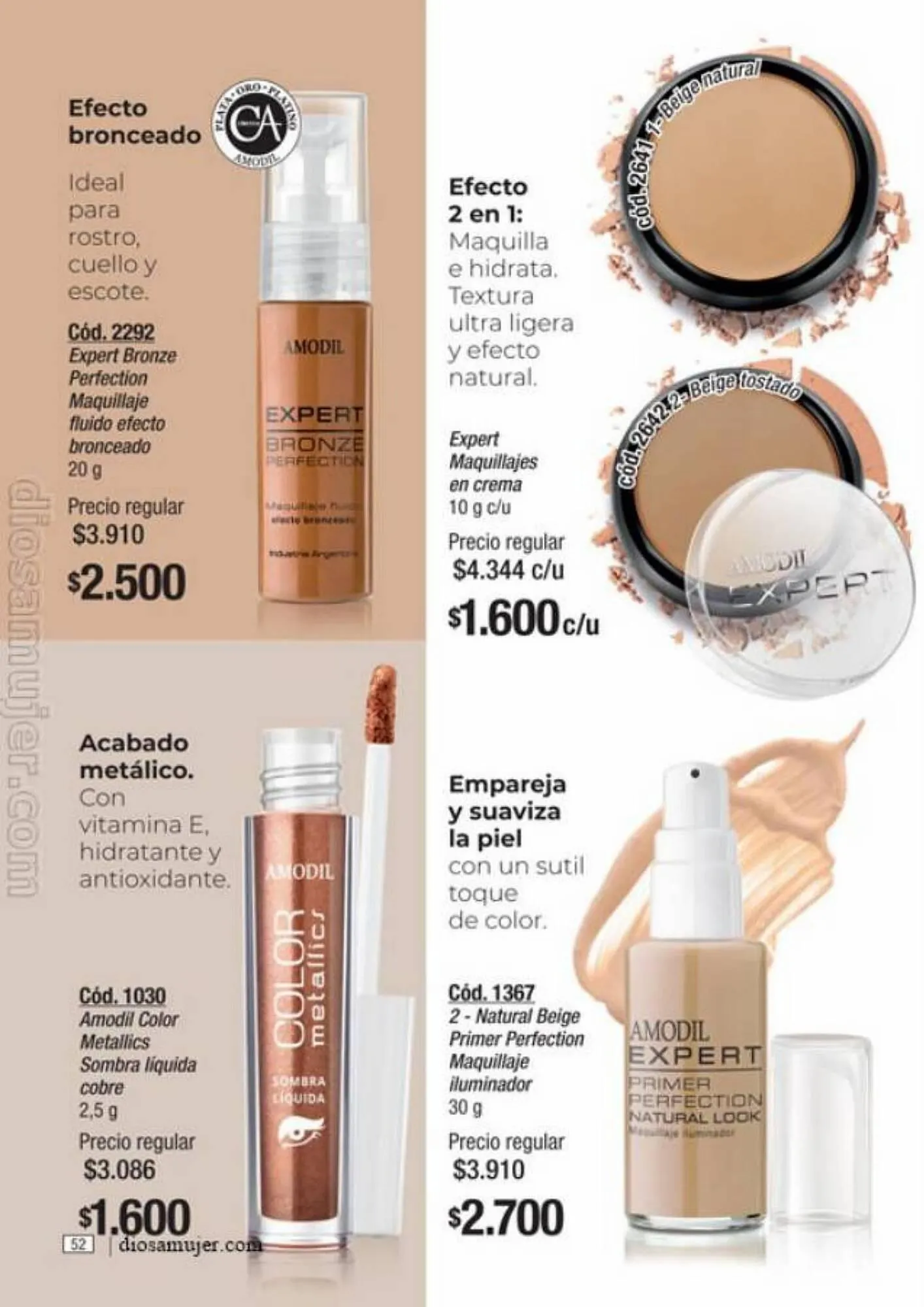 Ofertas de Catálogo Amodil 6 de septiembre al 10 de octubre 2023 - Página 52 del catálogo