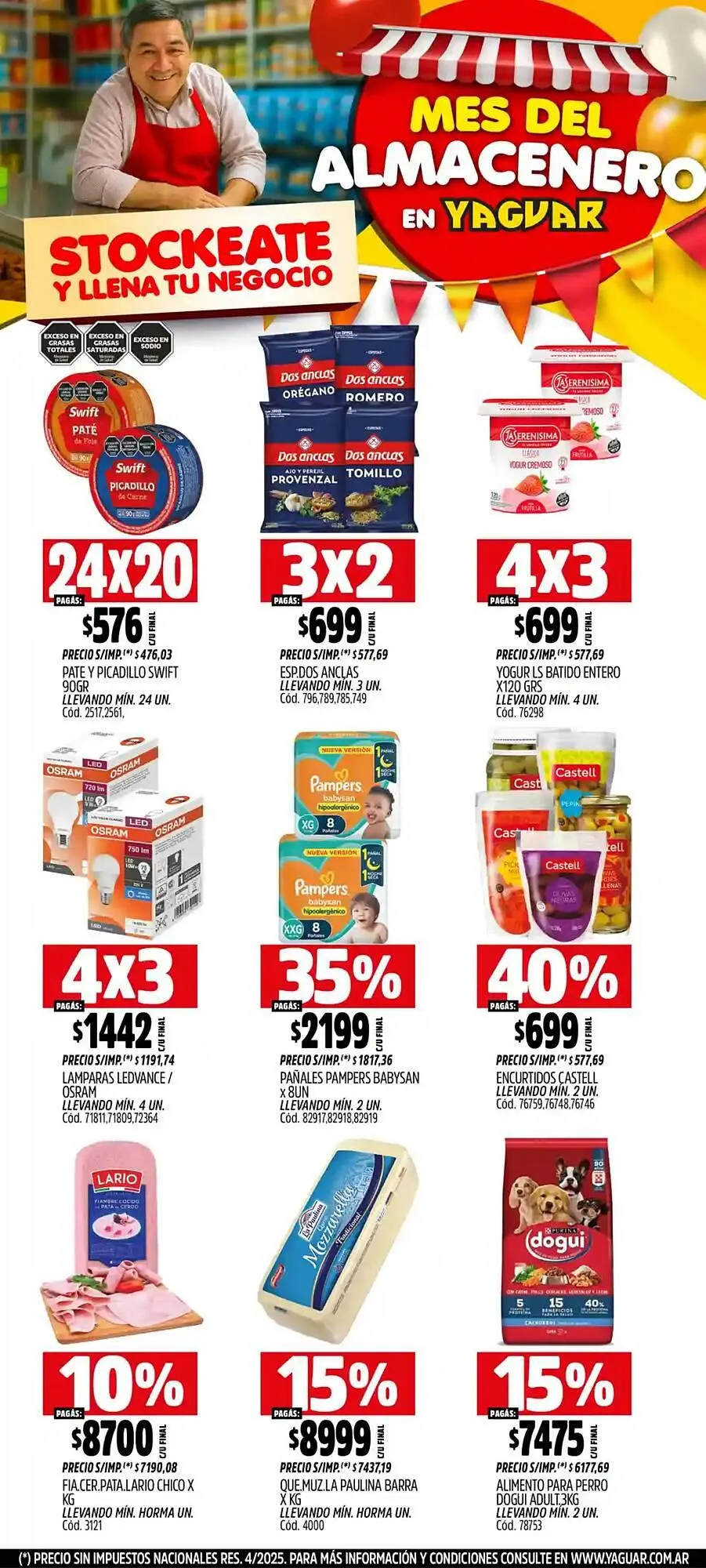 Ofertas de catálogo Supermercados Yaguar 1 de septiembre al 8 de septiembre 2025 - Página 2 del catálogo