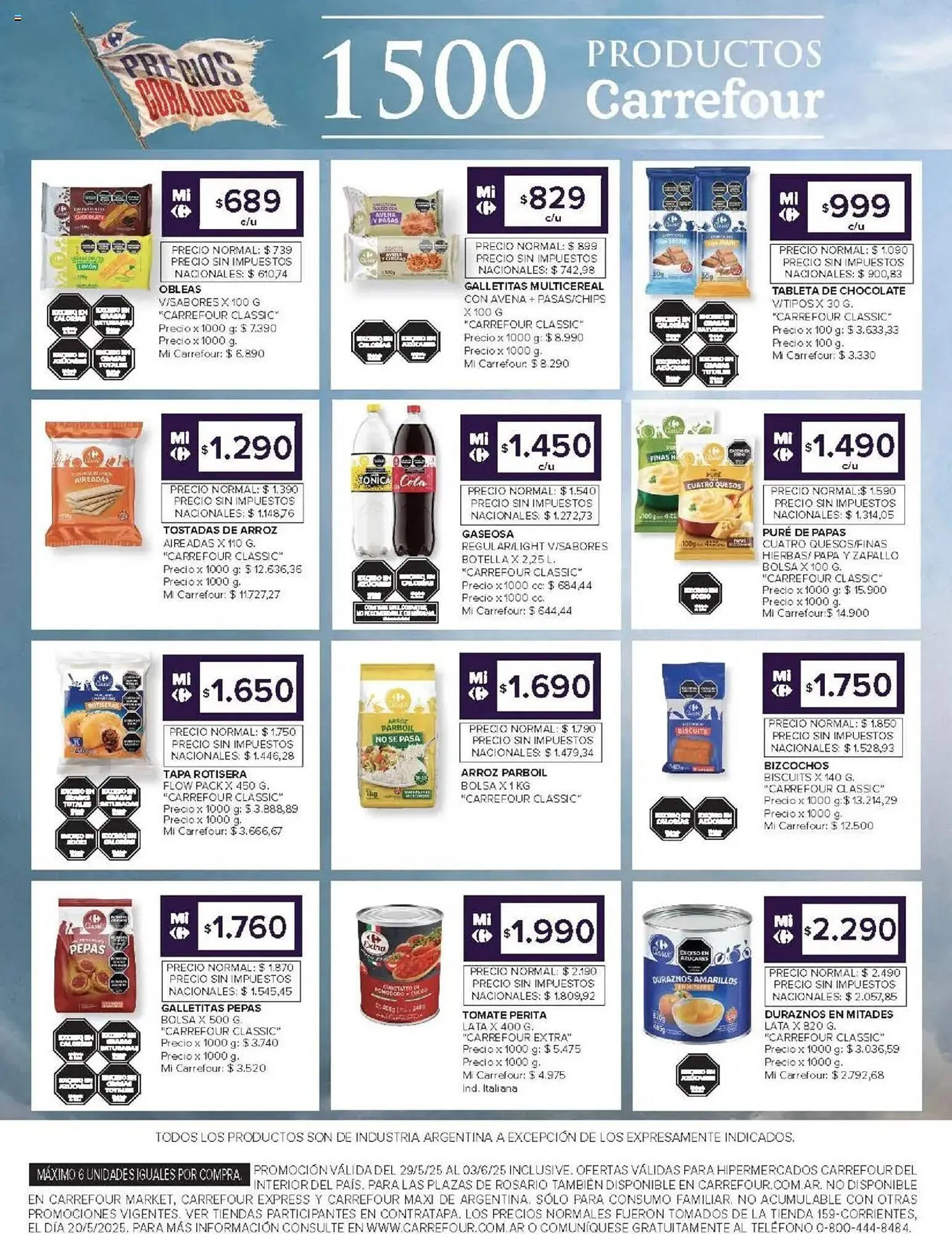 Ofertas de Catálogo Carrefour 29 de mayo al 3 de junio 2025 - Página 10 del catálogo