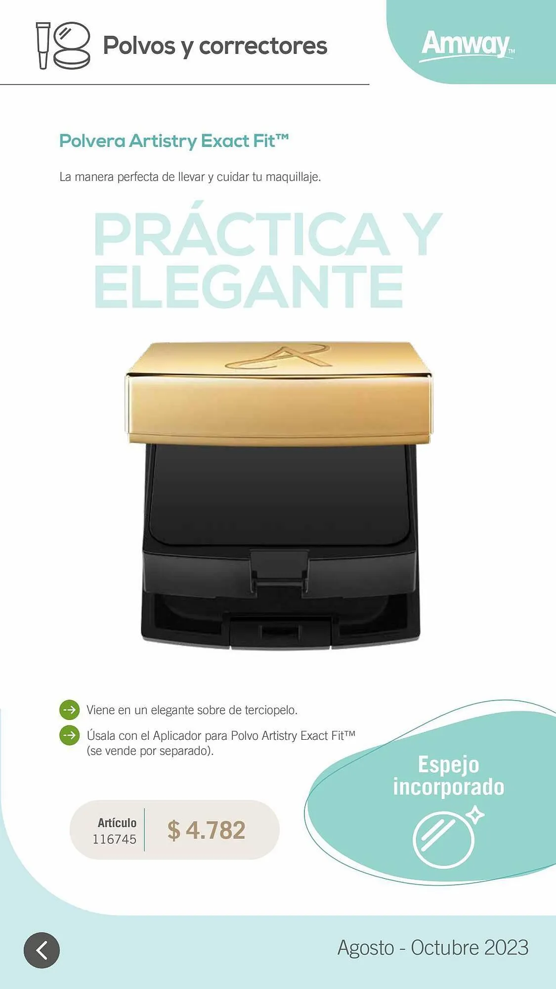 Ofertas de Catálogo Amway 1 de agosto al 31 de octubre 2023 - Página 25 del catálogo