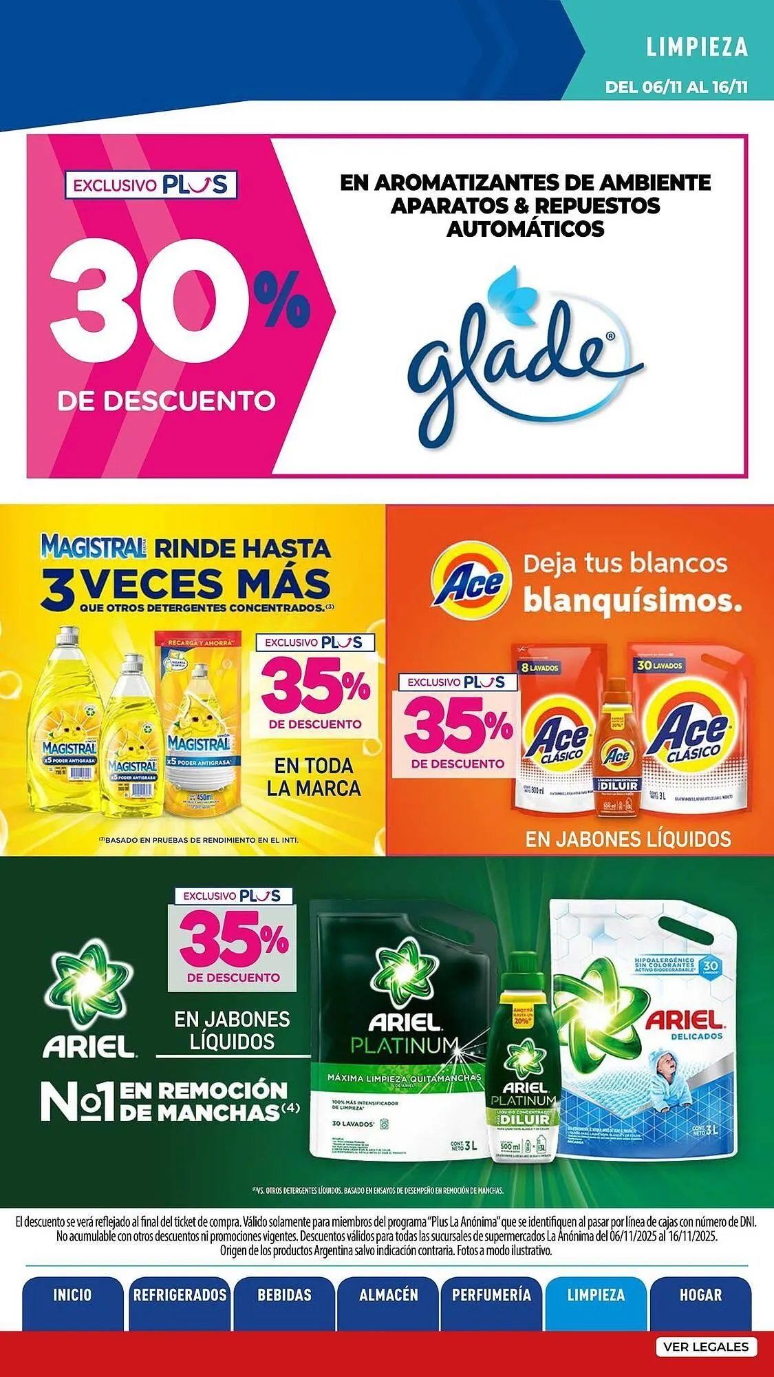 Ofertas de Catálogo La Anonima 6 de noviembre al 16 de noviembre 2025 - Página 33 del catálogo
