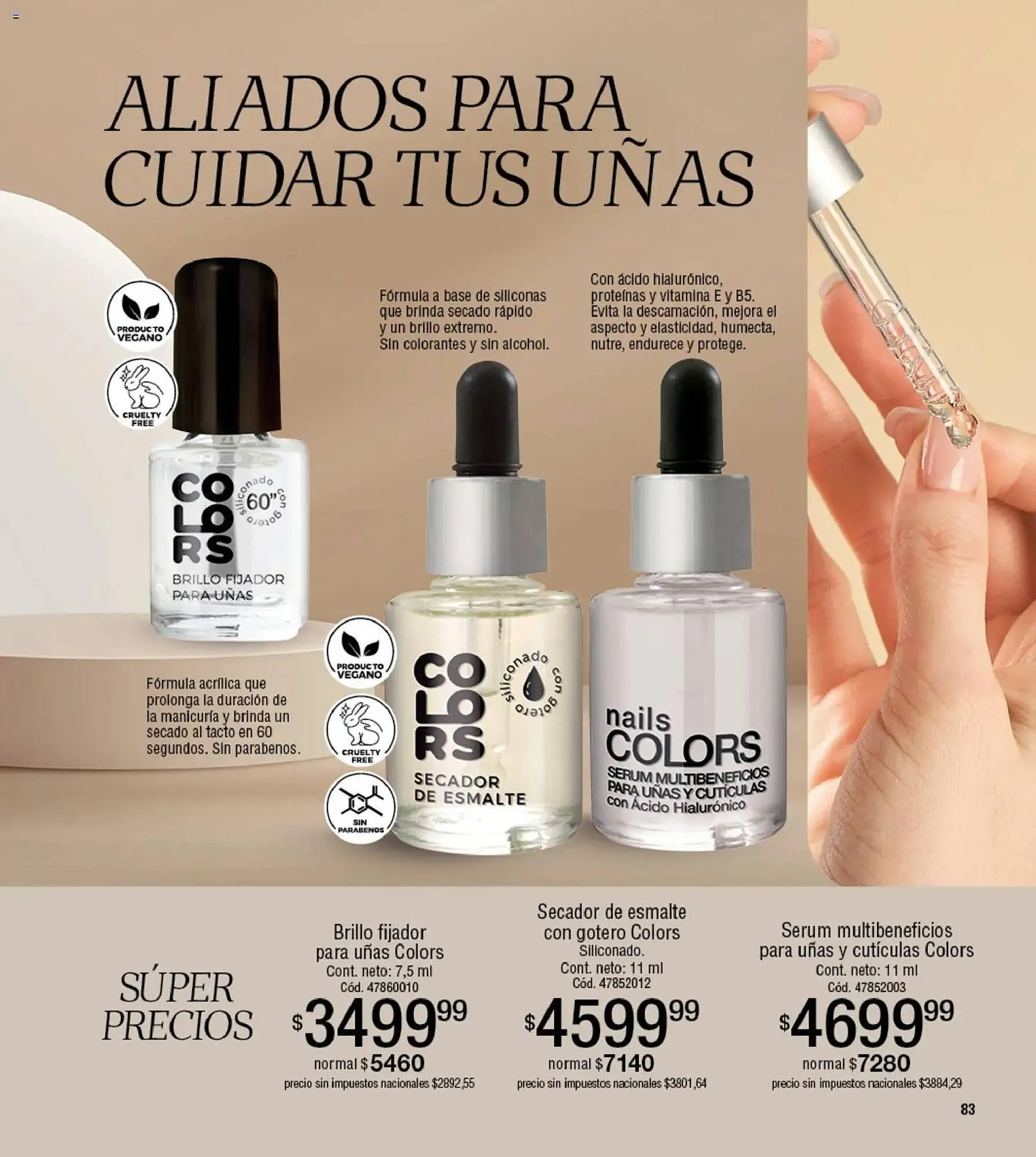 Ofertas de Catálogo Millanel Cosmética 30 de marzo al 27 de abril 2026 - Página 83 del catálogo