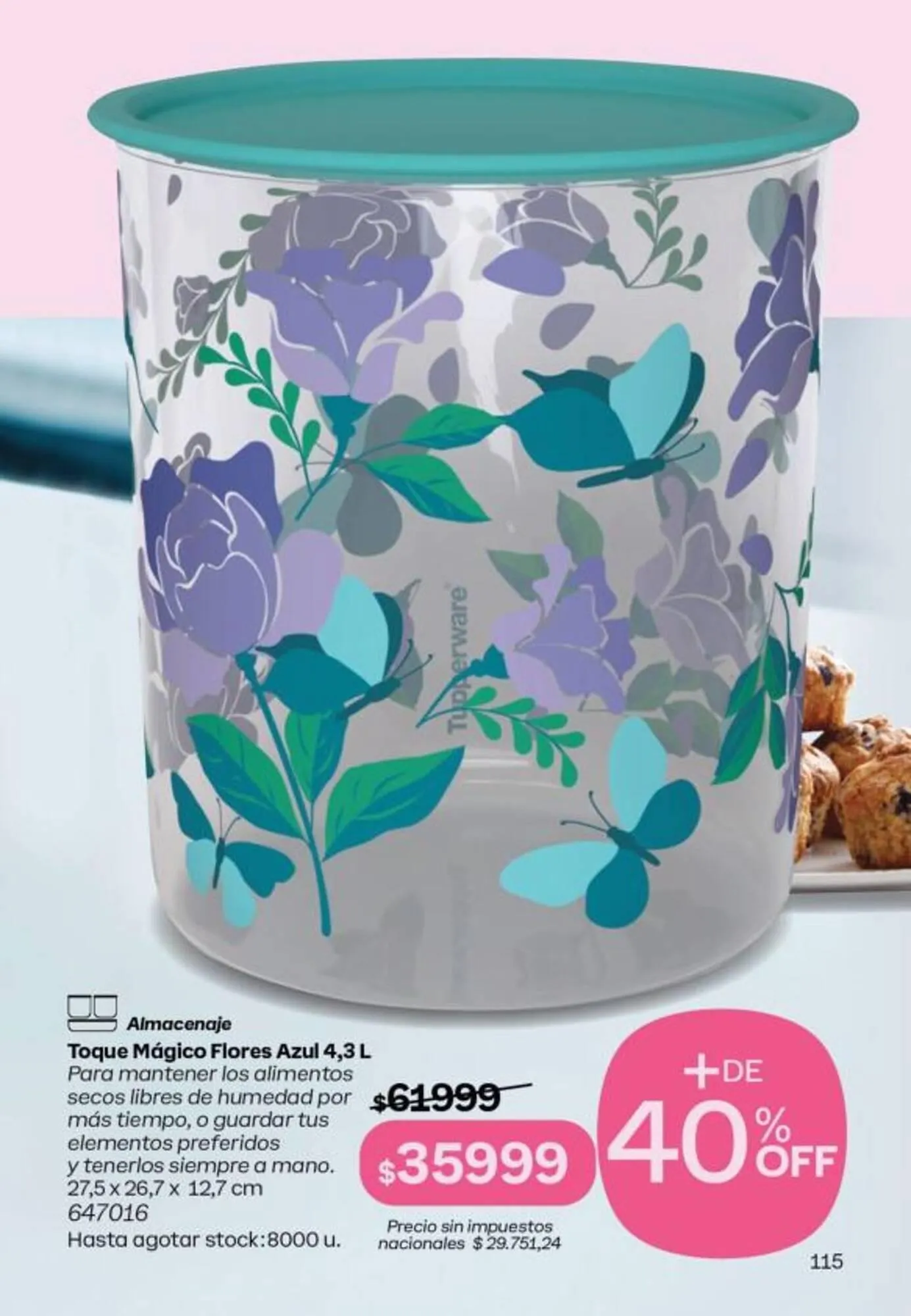 Ofertas de Folleto Tupperware 1 de octubre al 31 de octubre 2025 - Página 116 del catálogo