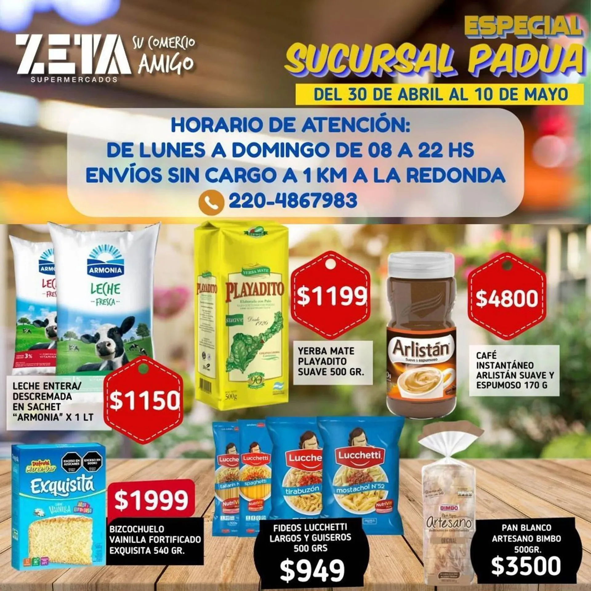 Ofertas de Catálogo Supermercados Zeta 6 de mayo al 10 de mayo 2025 - Página 1 del catálogo