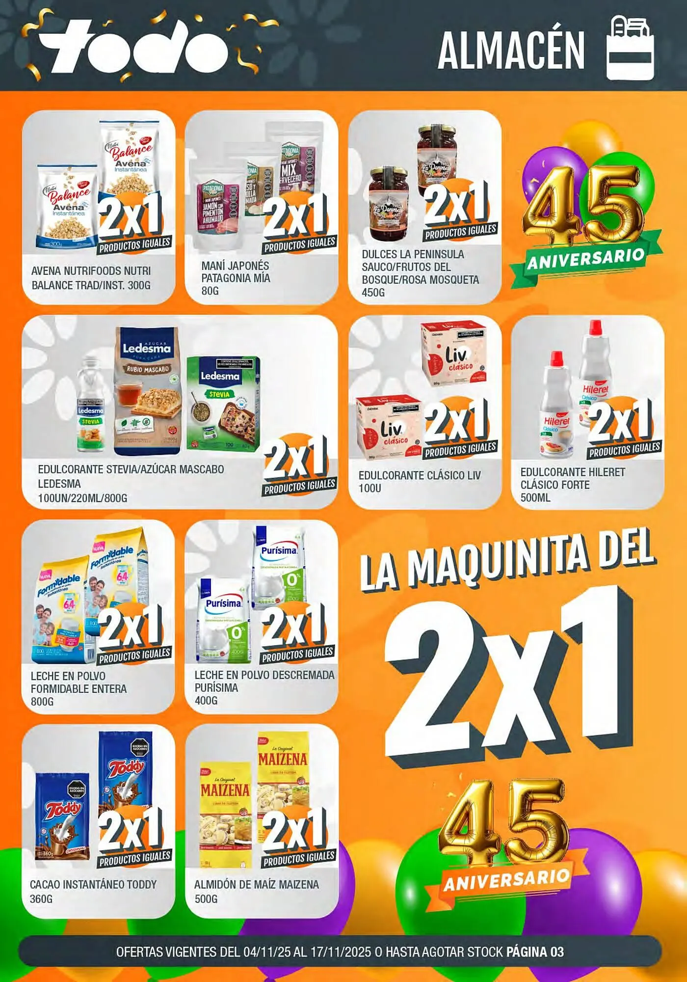 Ofertas de Catálogo Supermercados Todo 4 de noviembre al 17 de noviembre 2025 - Página 3 del catálogo