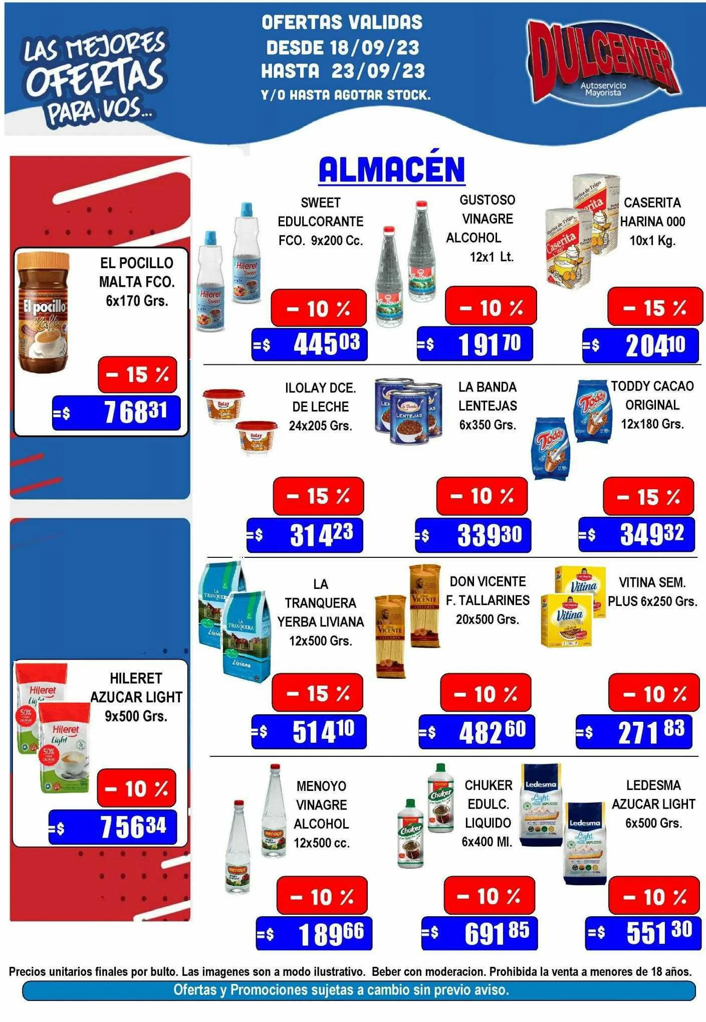 Ofertas de Catálogo Dulcenter 18 de septiembre al 23 de septiembre 2023 - Página 2 del catálogo