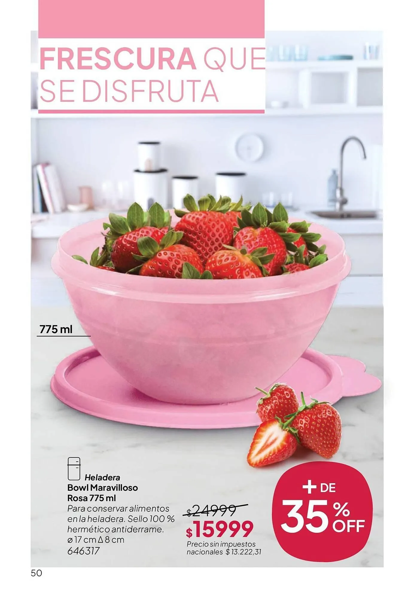 Ofertas de Folleto Tupperware 1 de enero al 31 de enero 2026 - Página 51 del catálogo