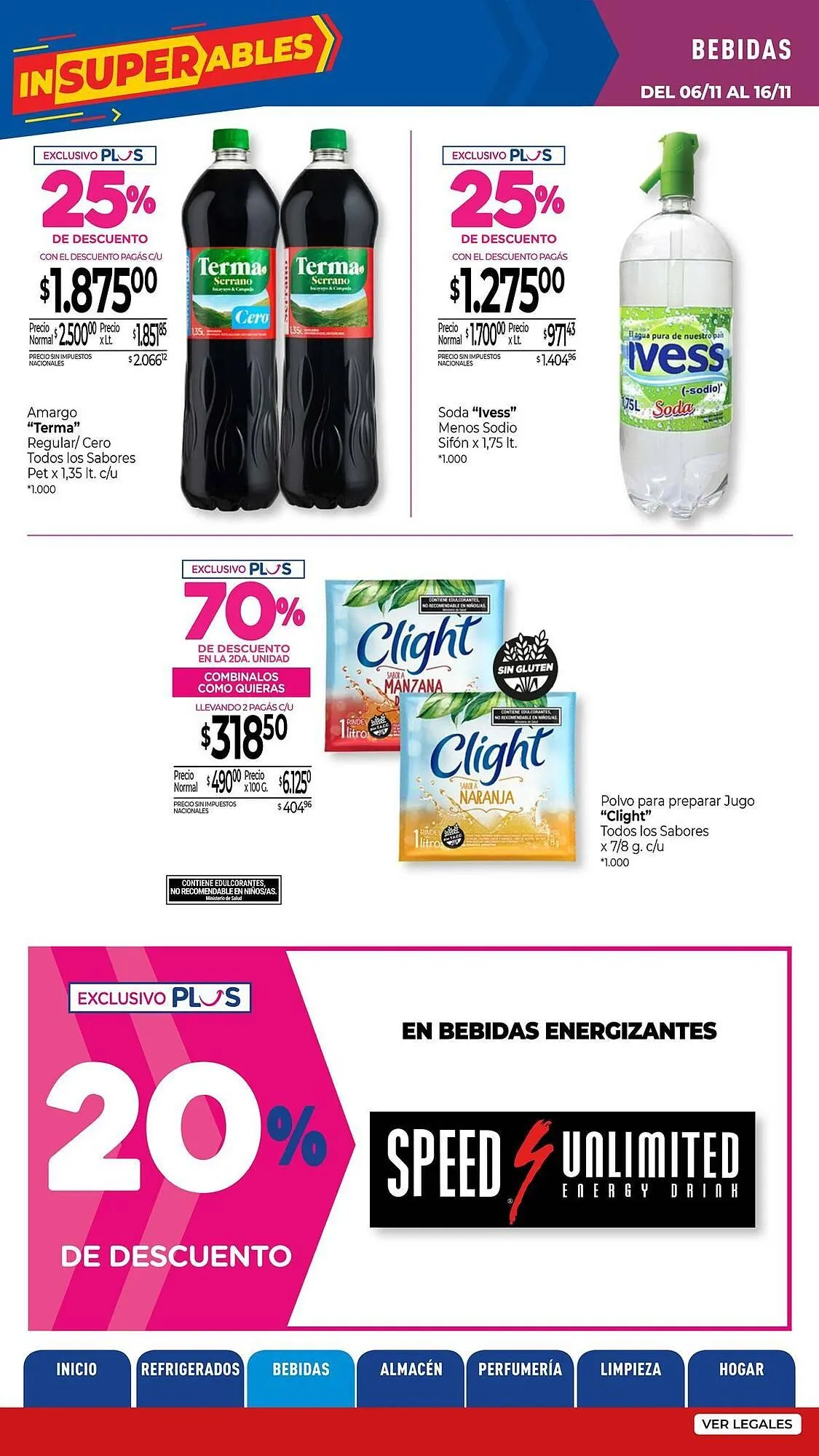 Ofertas de Catálogo La Anonima 6 de noviembre al 16 de noviembre 2025 - Página 16 del catálogo