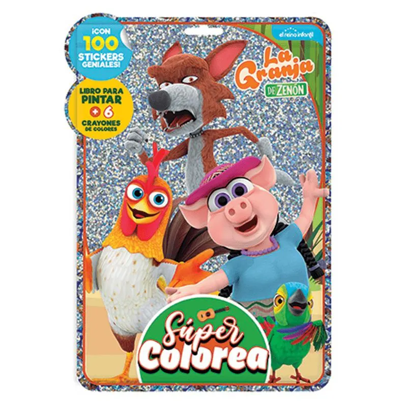 Super Colorea Granja De Zenon