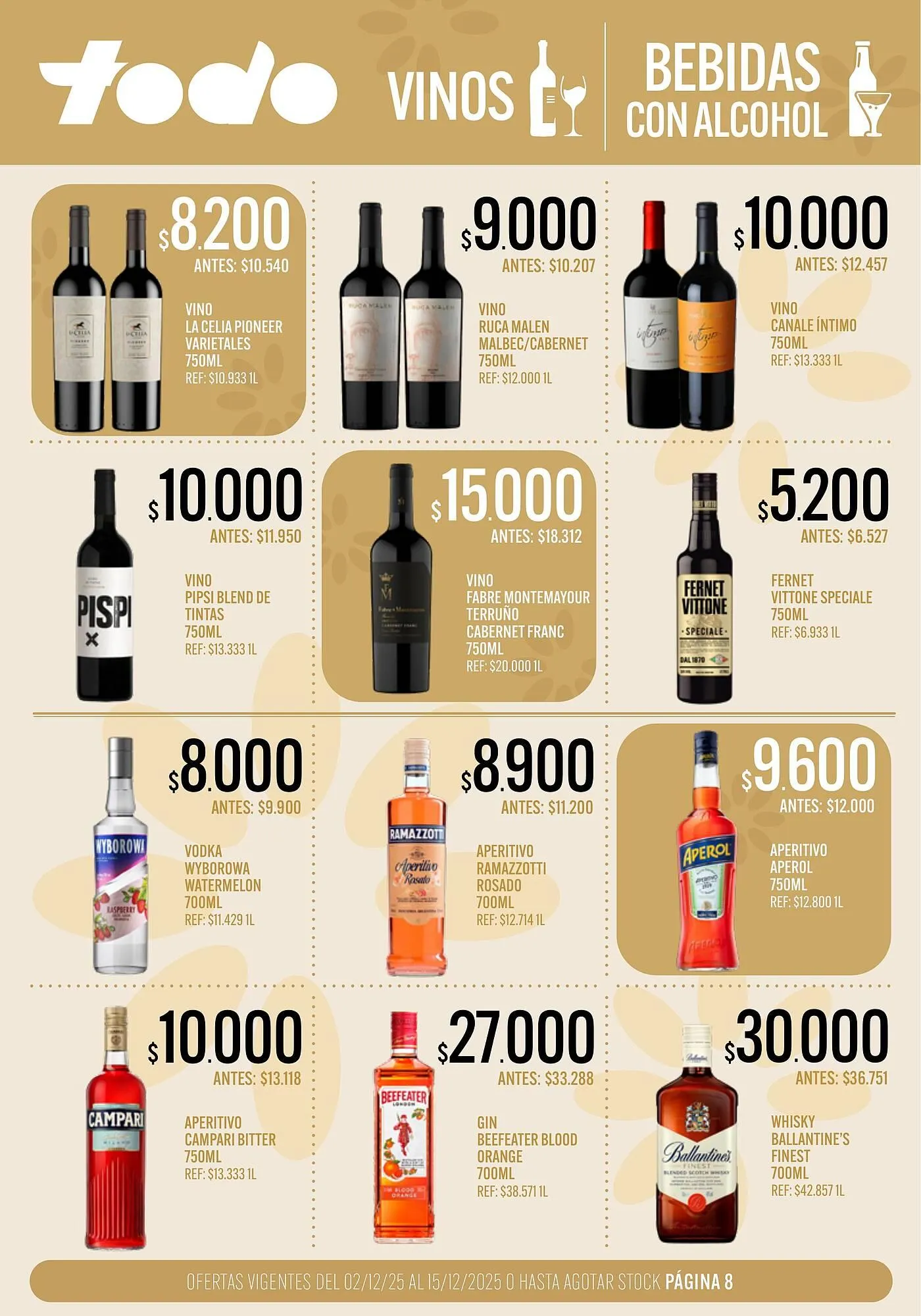 Ofertas de Catálogo Supermercados Todo 2 de diciembre al 15 de diciembre 2025 - Página 8 del catálogo