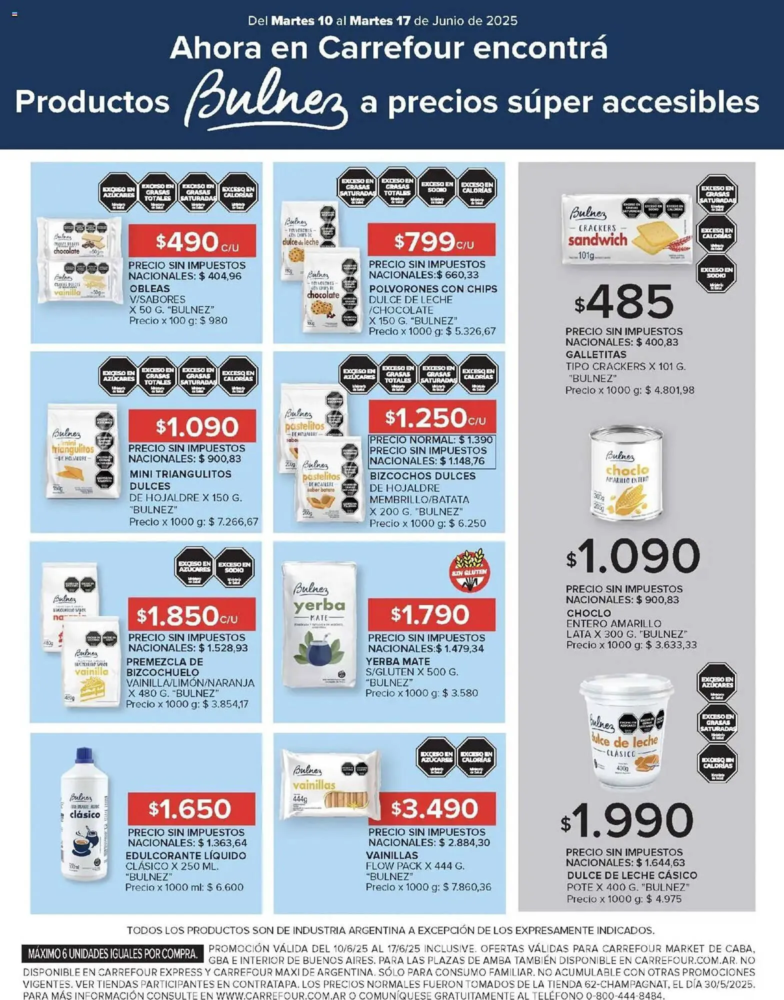 Ofertas de Catálogo Carrefour Market 10 de junio al 18 de junio 2025 - Página 12 del catálogo