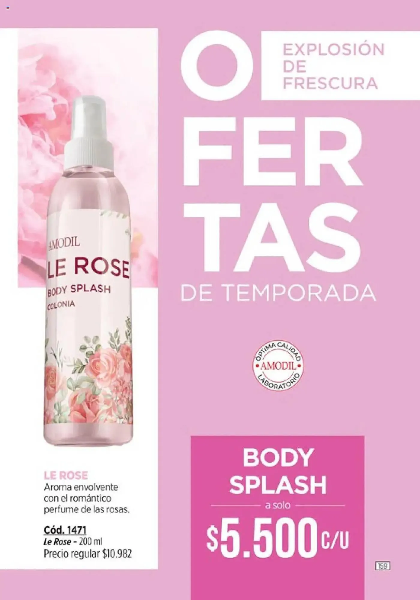 Ofertas de Catálogo Amodil 1 de octubre al 1 de noviembre 2025 - Página 159 del catálogo