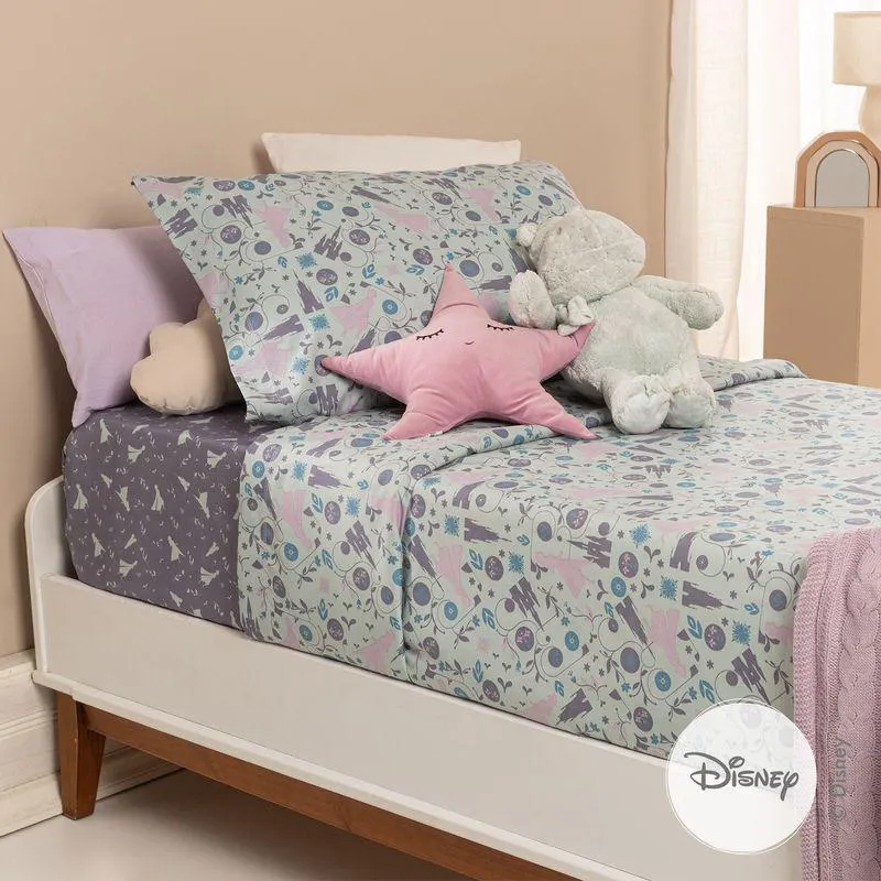 Juego Sábanas 1 Plaza Firuletes Frozen