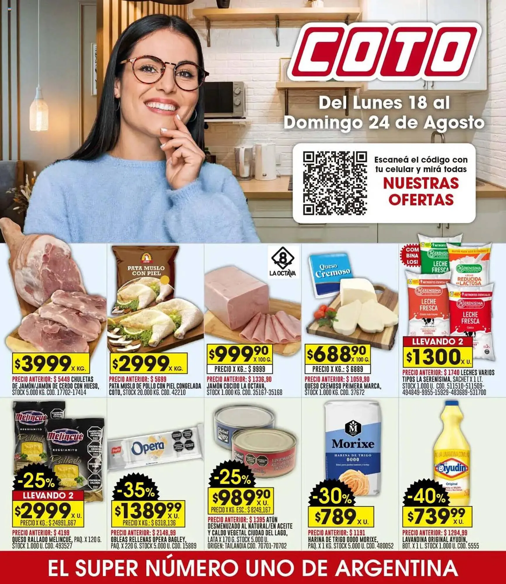 Ofertas de Catálogo Coto 18 de agosto al 25 de agosto 2025 - Página 1 del catálogo