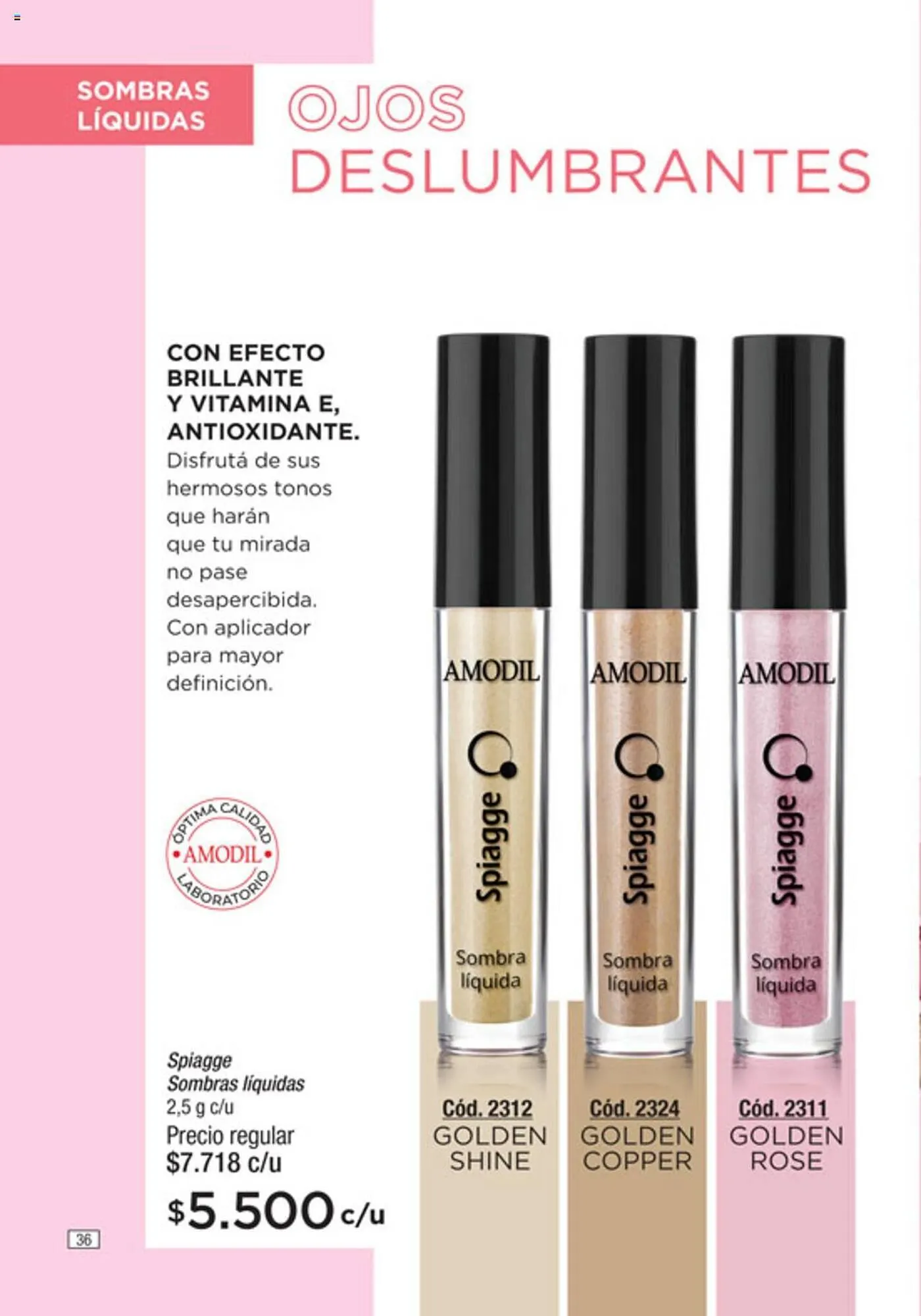 Ofertas de Catálogo Amodil 2 de octubre al 15 de octubre 2024 - Página 36 del catálogo