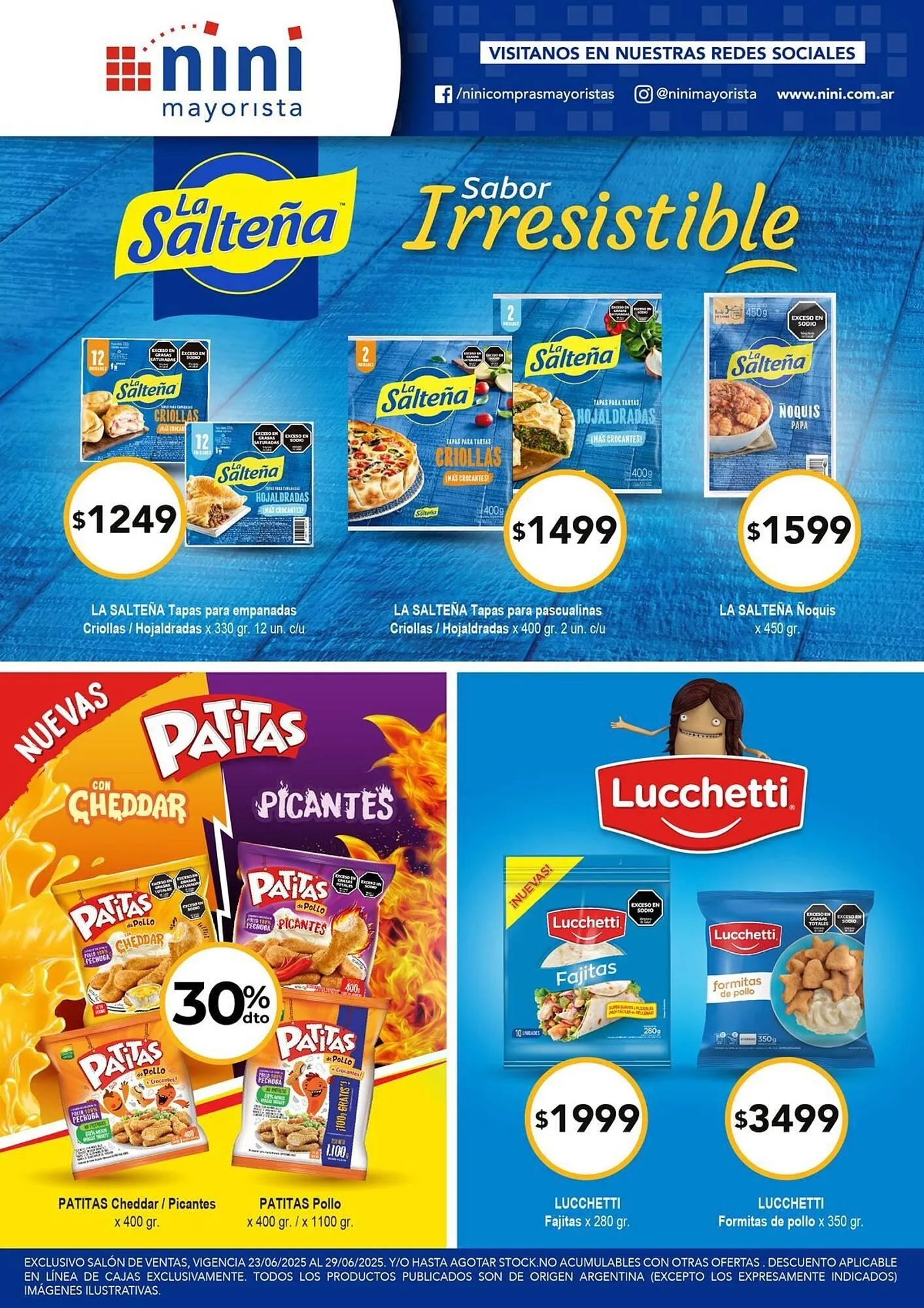 Ofertas de Catálogo Nini Mayorista 23 de junio al 29 de junio 2025 - Página 32 del catálogo