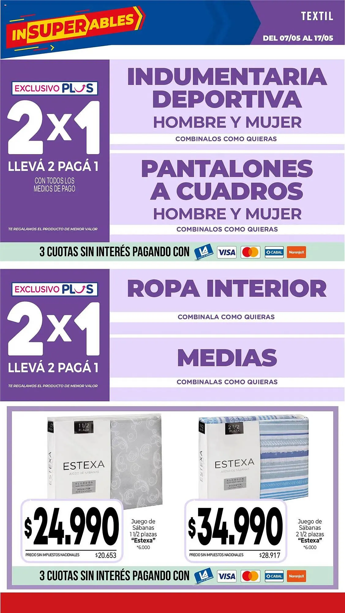 Ofertas de Catálogo La Anonima 7 de mayo al 17 de mayo 2026 - Página 37 del catálogo