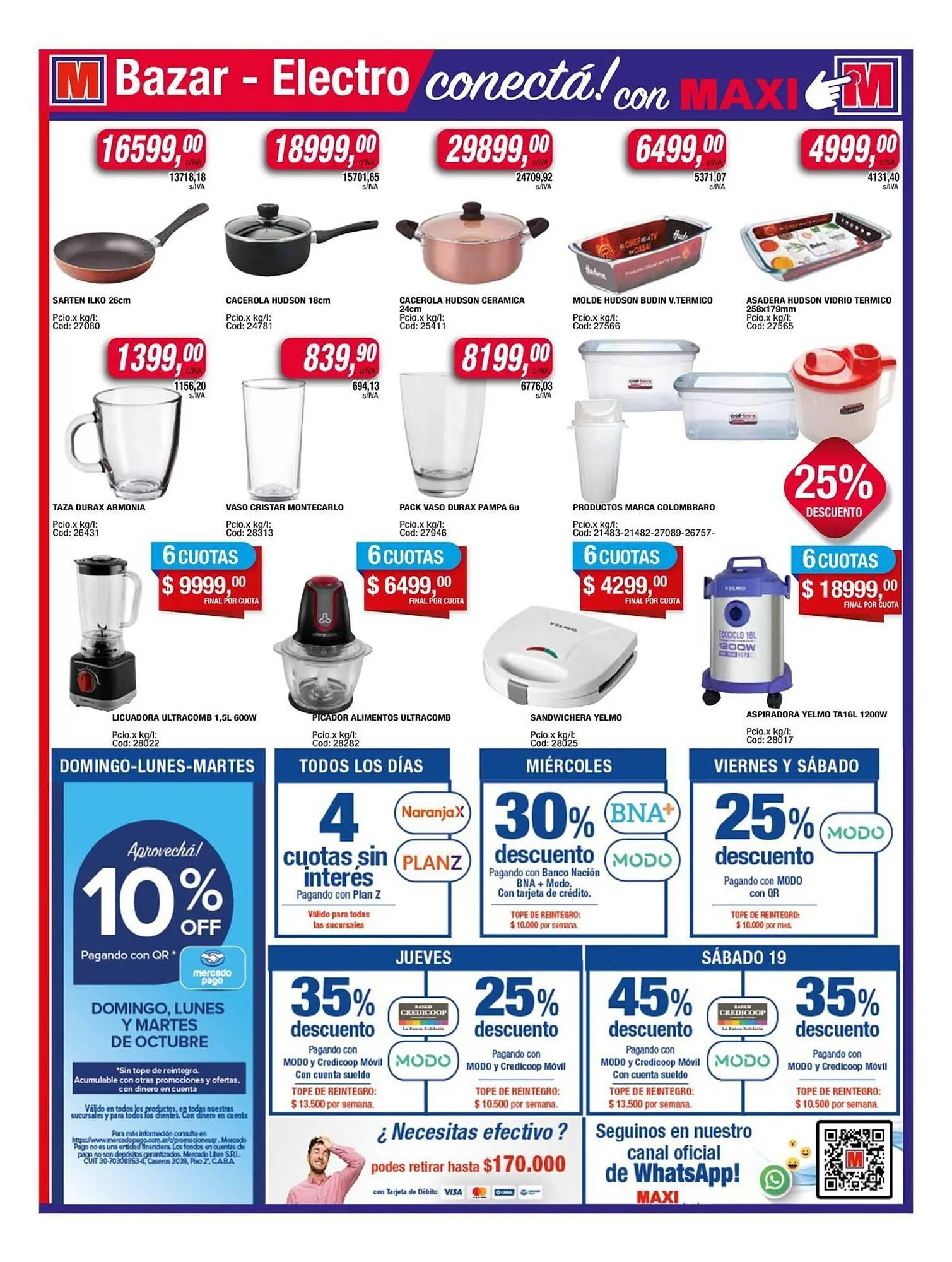 Ofertas de Catálogo Maxiconsumo 22 de octubre al 5 de noviembre 2024 - Página 24 del catálogo