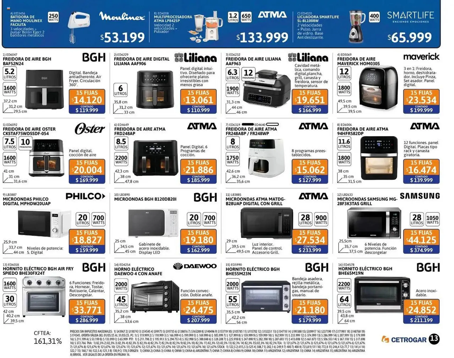 Ofertas de Catálogo Cetrogar 1 de mayo al 4 de junio 2025 - Página 13 del catálogo