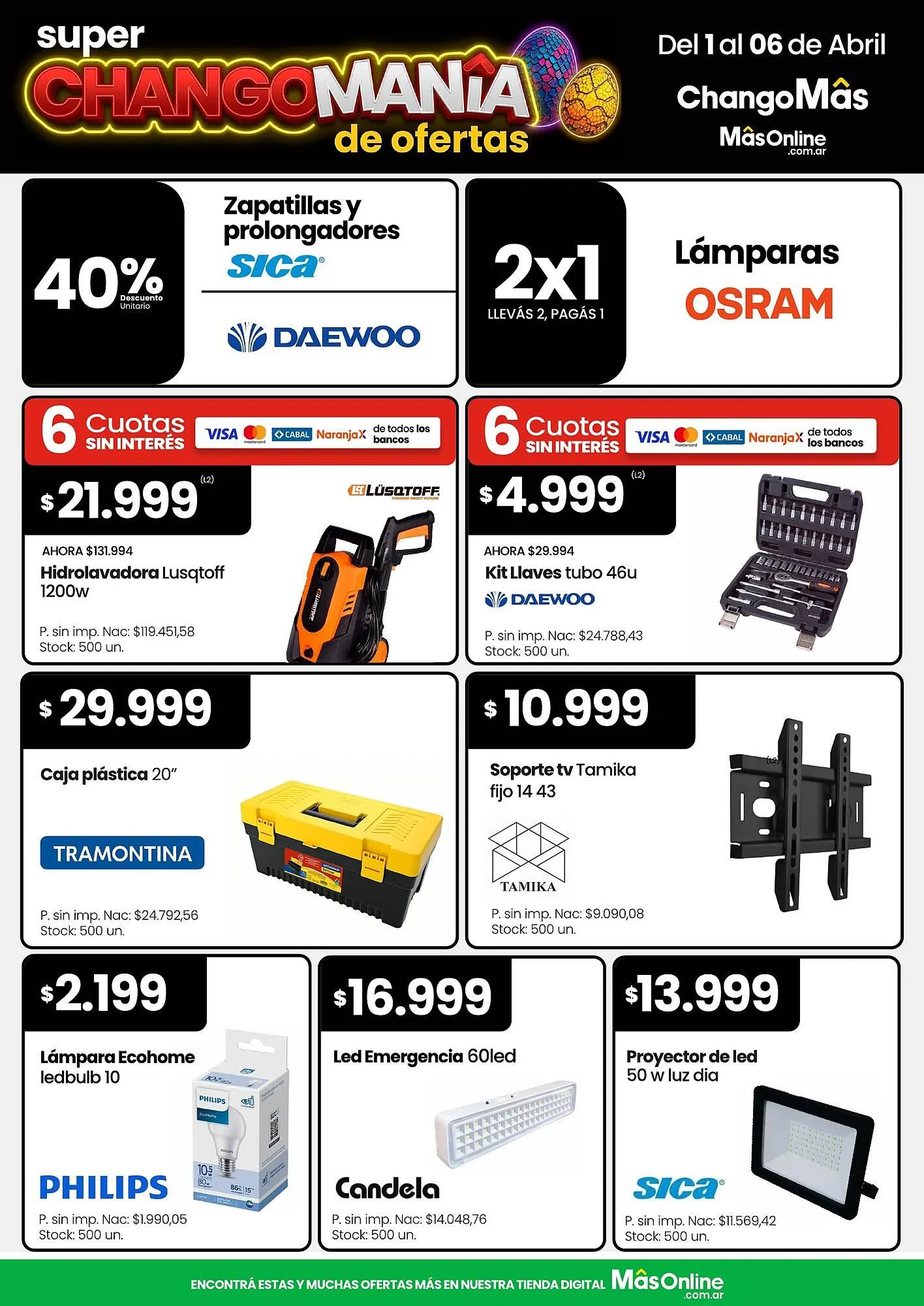 Ofertas de Catálogo Changomas 1 de abril al 6 de abril 2026 - Página 10 del catálogo