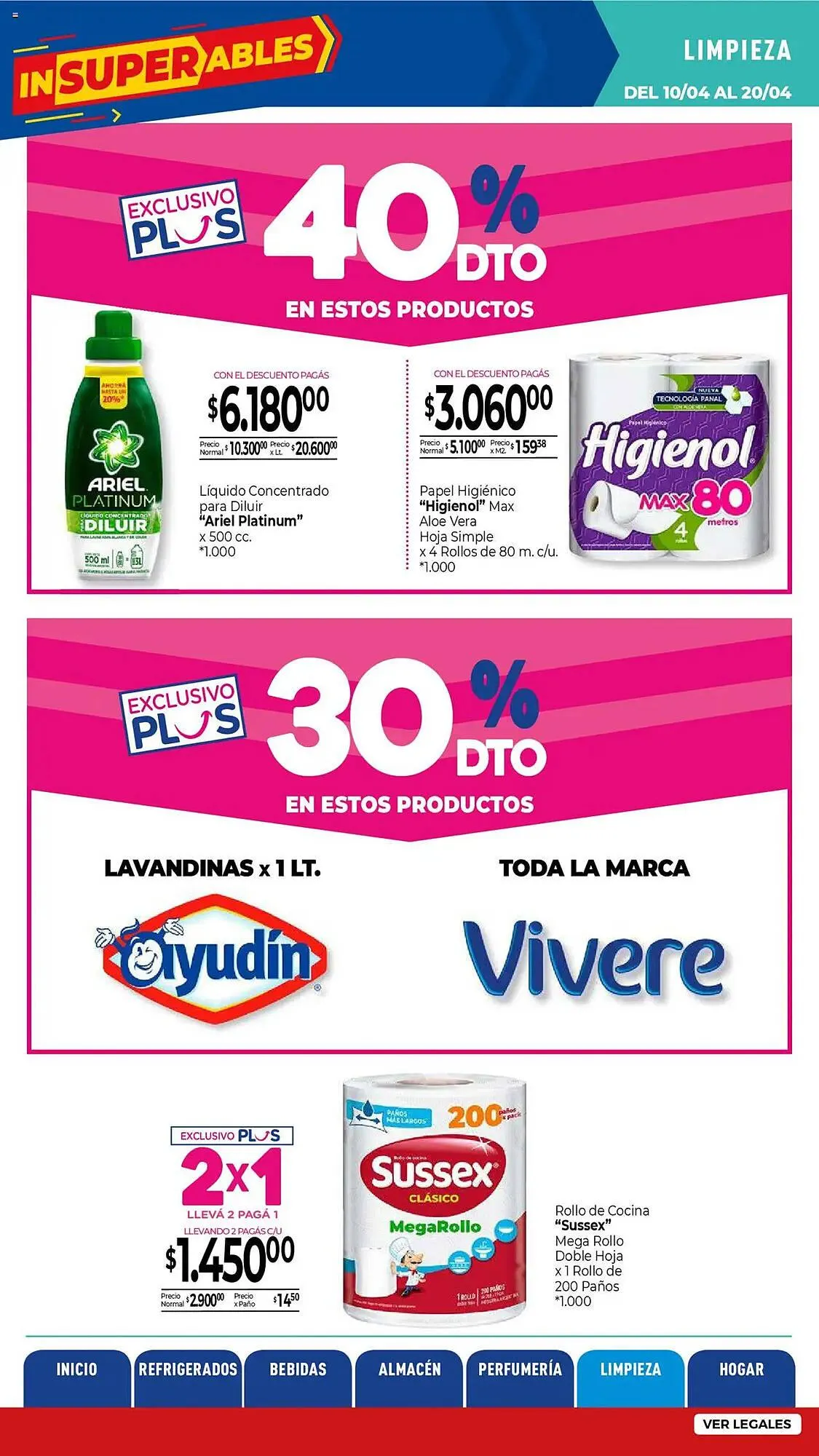 Ofertas de Catálogo La Anonima 10 de abril al 20 de abril 2025 - Página 72 del catálogo