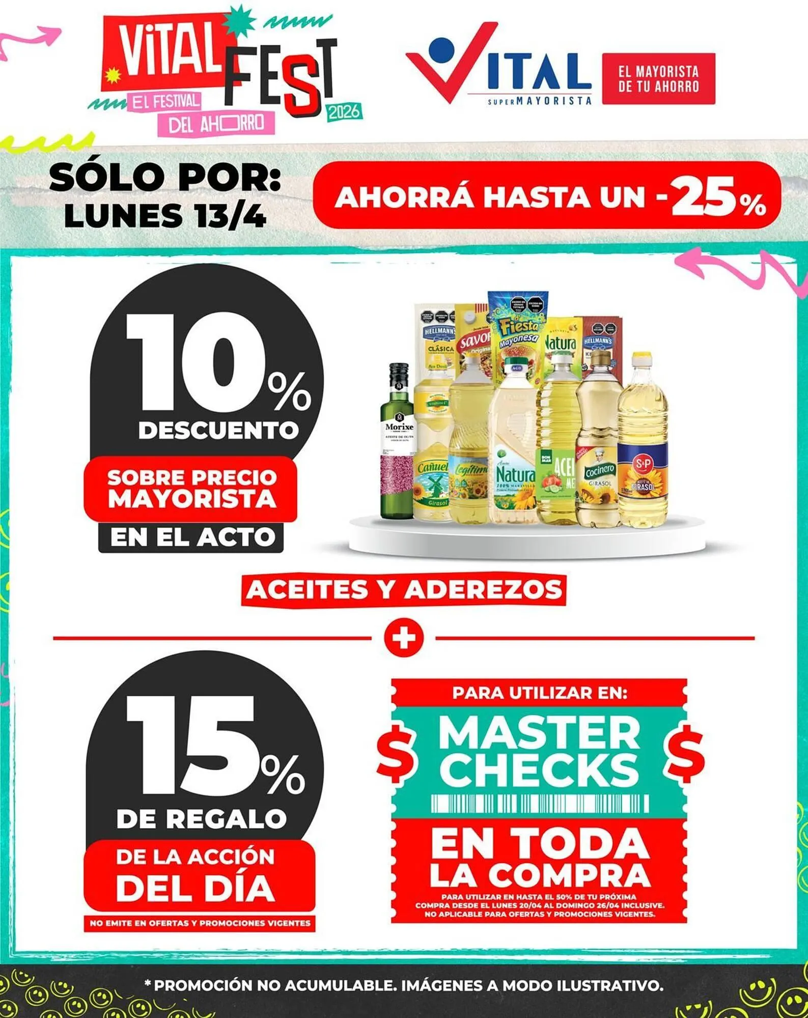 Ofertas de Catálogo Supermayorista Vital 13 de abril al 26 de abril 2026 - Página 1 del catálogo