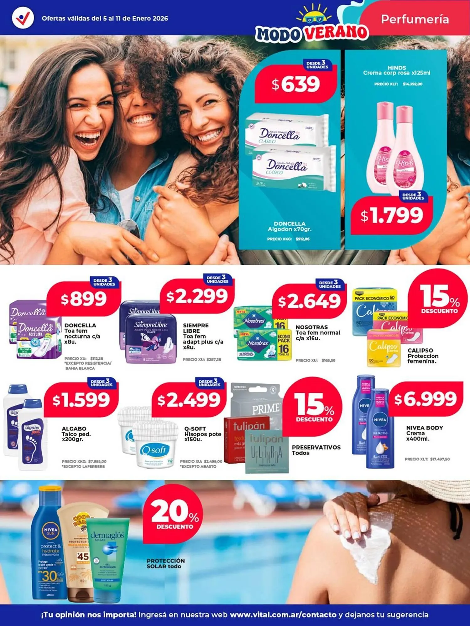 Ofertas de Catálogo Supermayorista Vital 1 de mayo al 1 de noviembre 2026 - Página 4 del catálogo
