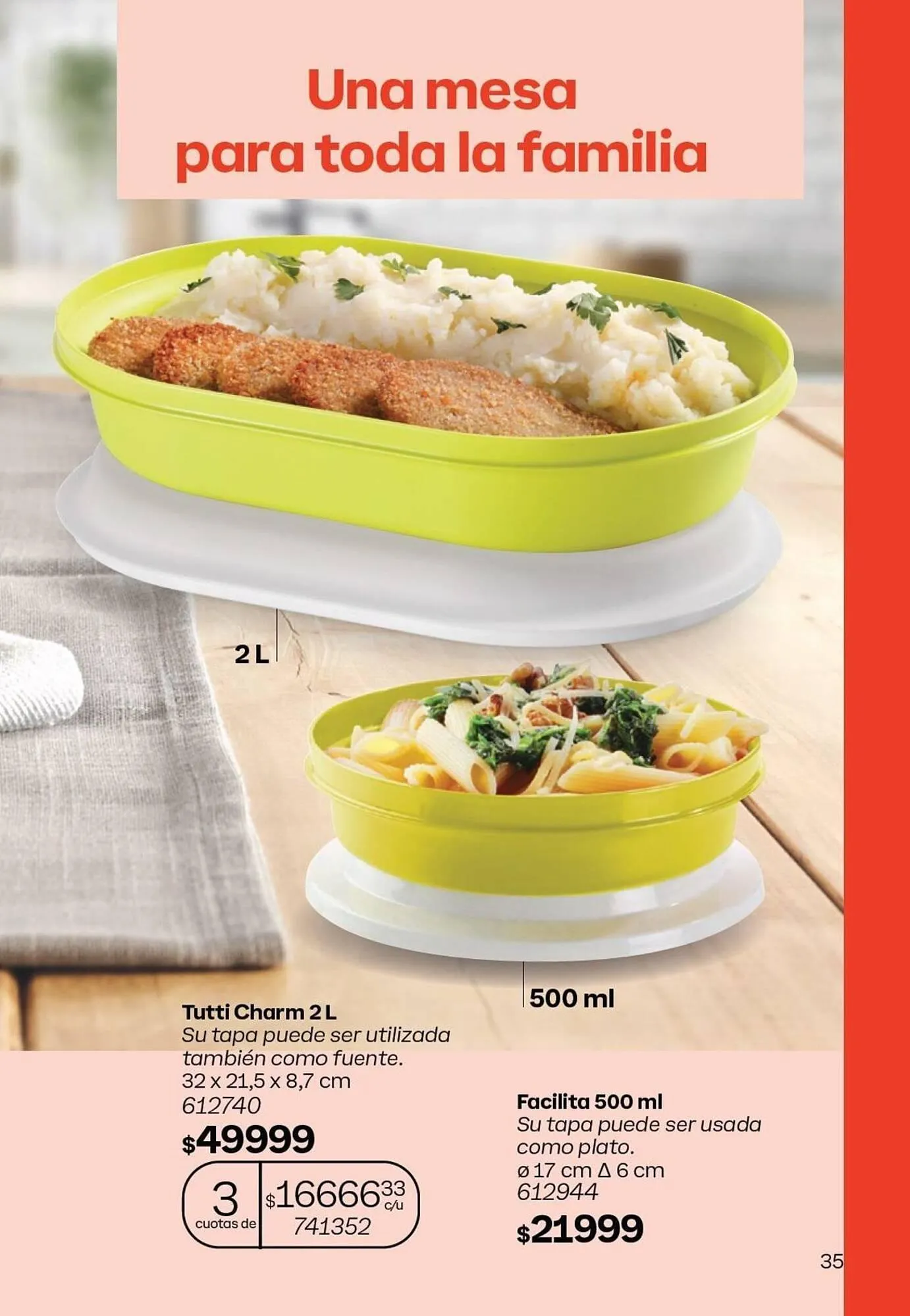 Ofertas de Catálogo Tupperware 18 de marzo al 31 de marzo 2025 - Página 36 del catálogo