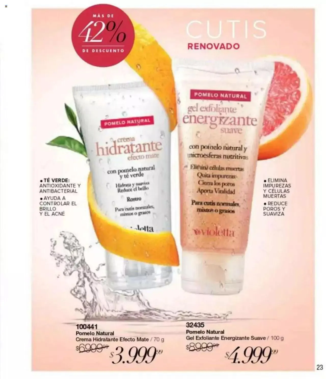 Ofertas de Violetta catálogo 4 de abril al 31 de diciembre 2024 - Página 23 del catálogo