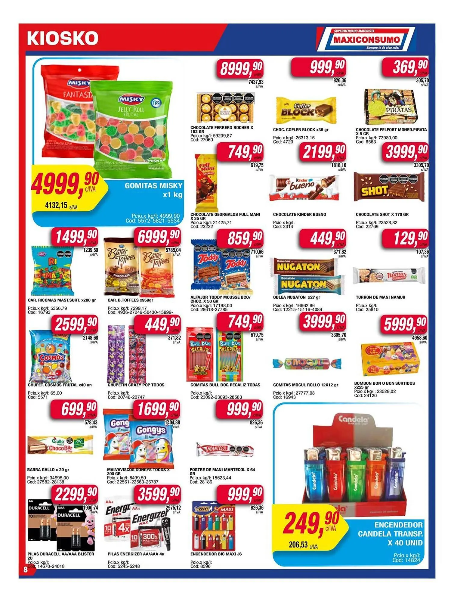 Ofertas de Catálogo Maxiconsumo 18 de agosto al 24 de agosto 2025 - Página 8 del catálogo