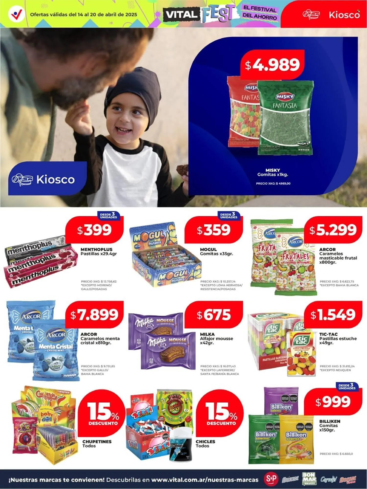 Ofertas de Catálogo Supermayorista Vital 14 de abril al 20 de abril 2025 - Página 21 del catálogo