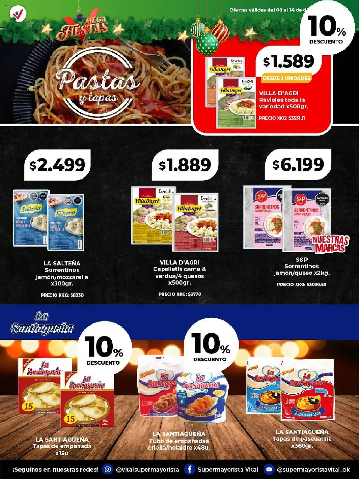 Ofertas de Catálogo Supermayorista Vital 8 de diciembre al 15 de diciembre 2025 - Página 9 del catálogo