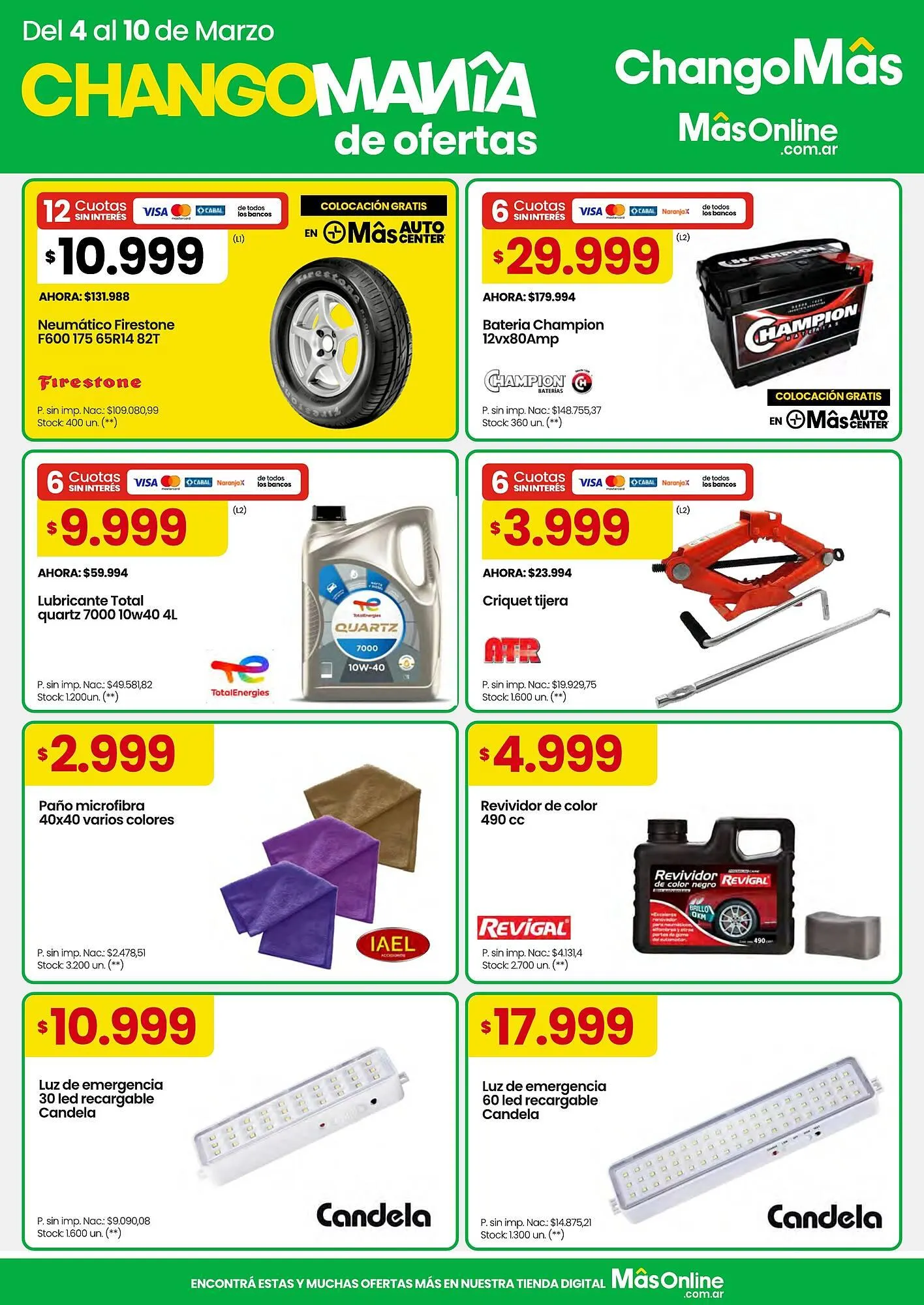 Ofertas de Catálogo Changomas 4 de marzo al 10 de marzo 2026 - Página 11 del catálogo