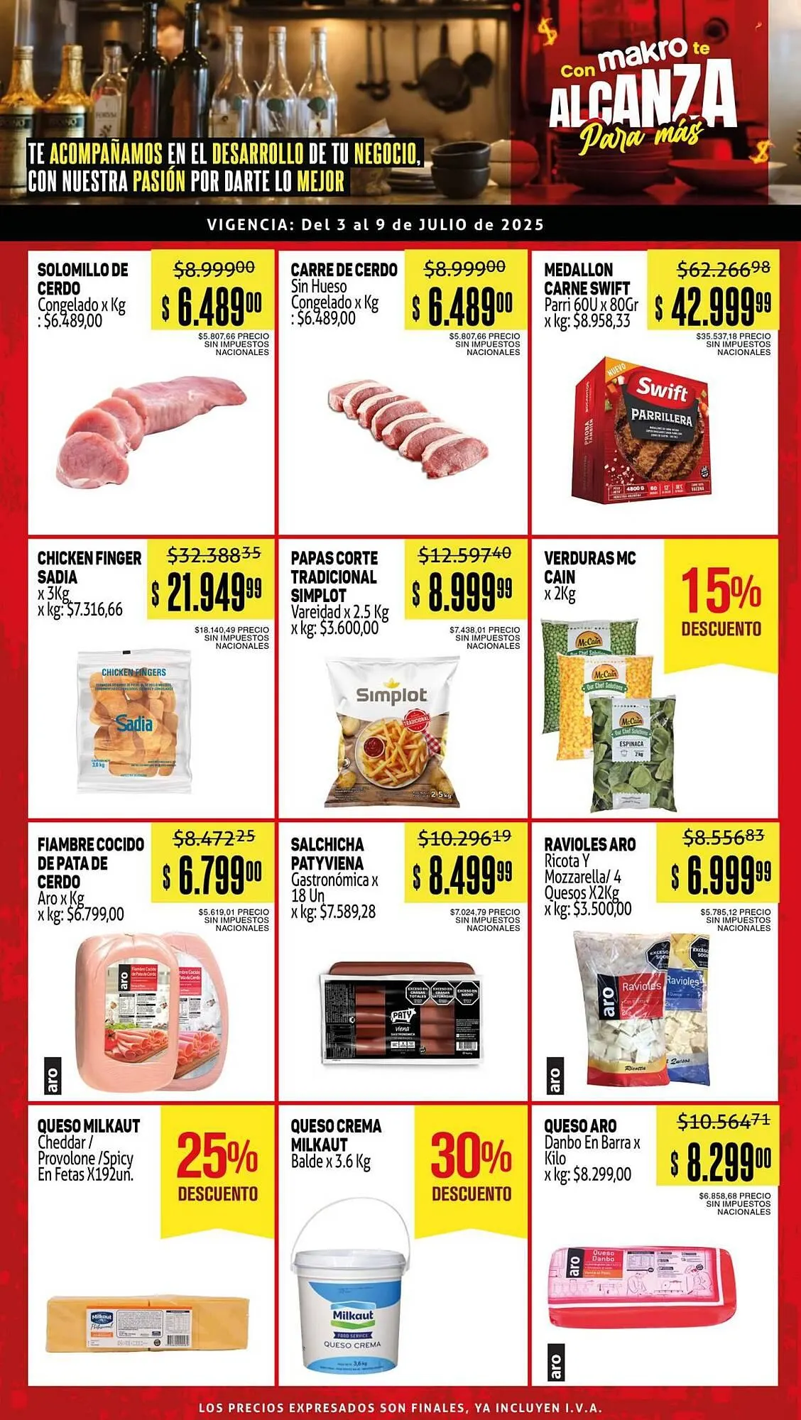 Ofertas de Catálogo Makro 3 de julio al 9 de julio 2025 - Página 1 del catálogo