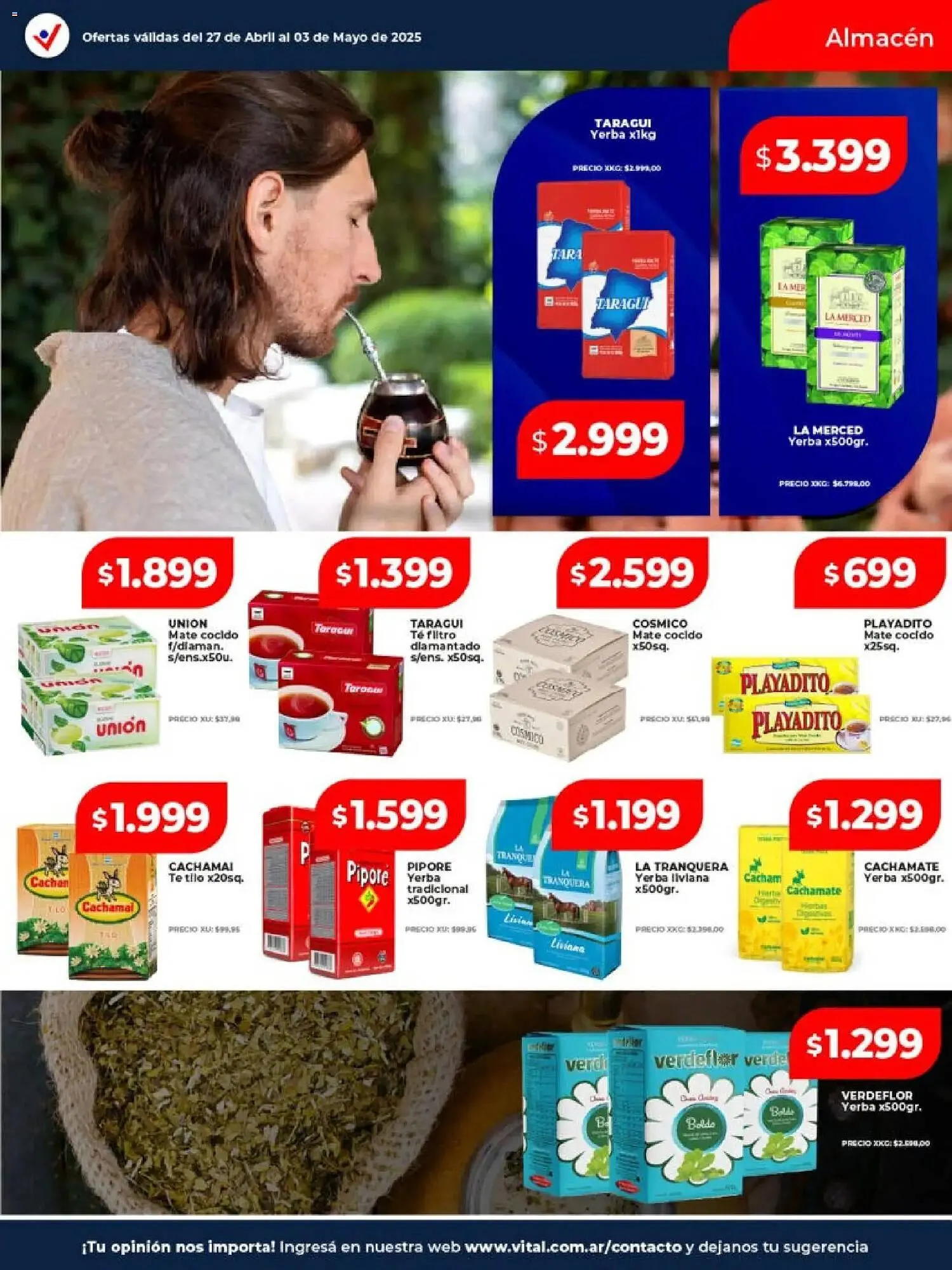 Ofertas de Catálogo Supermayorista Vital 27 de abril al 3 de mayo 2026 - Página 15 del catálogo