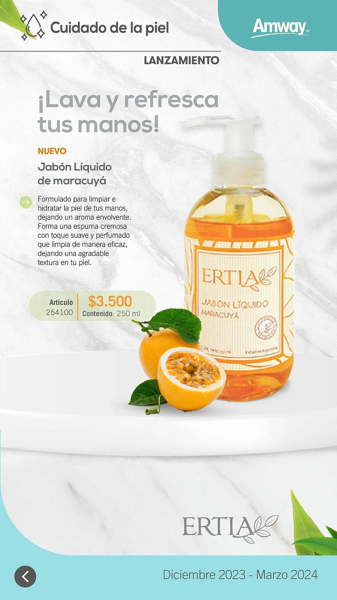 Ofertas de Catálogo Amway 22 de diciembre al 31 de marzo 2024 - Página 8 del catálogo