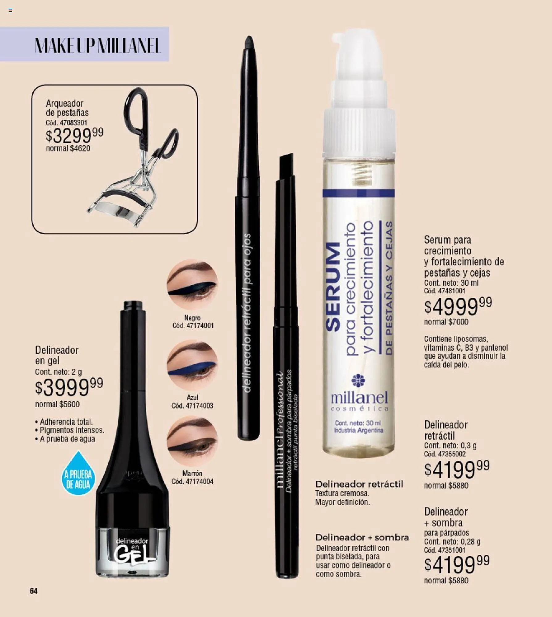 Ofertas de Catálogo Millanel Cosmética 11 de marzo al 7 de abril 2024 - Página 64 del catálogo